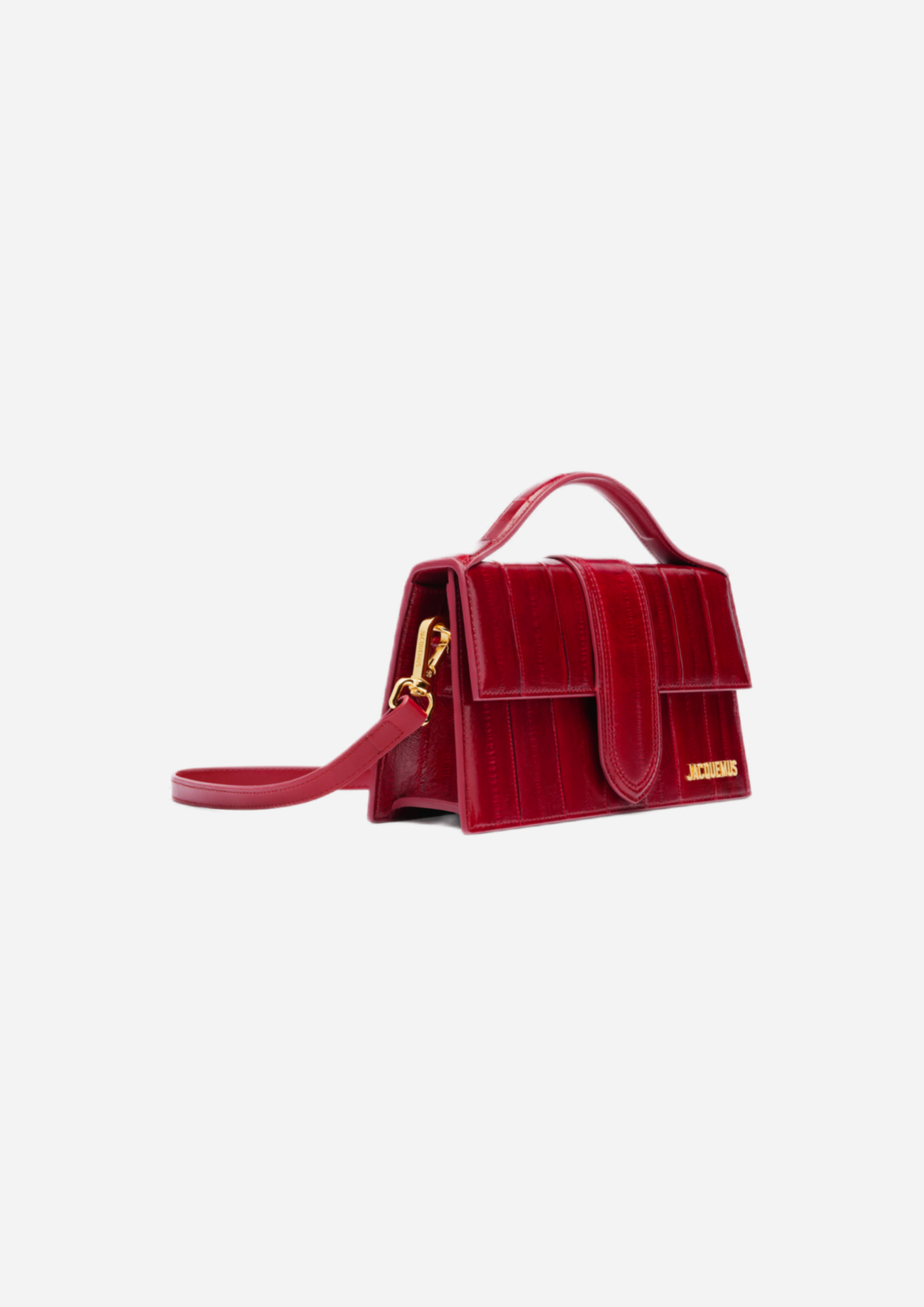 JACQUEMUS EL GRAN BAMBINO ROJO OSCURO