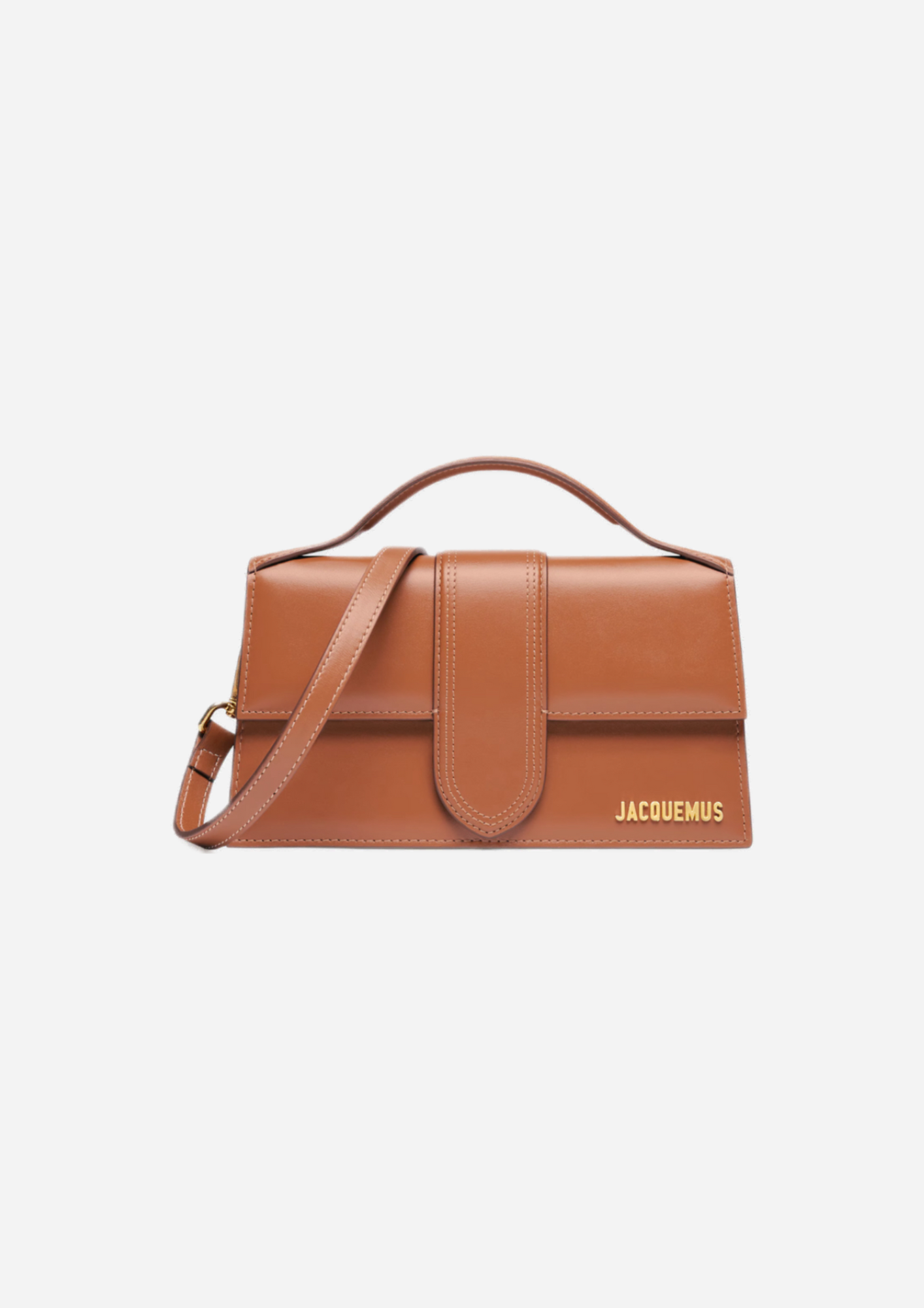 JACQUEMUS THE BIG BAMBINO LIGHT BROWN