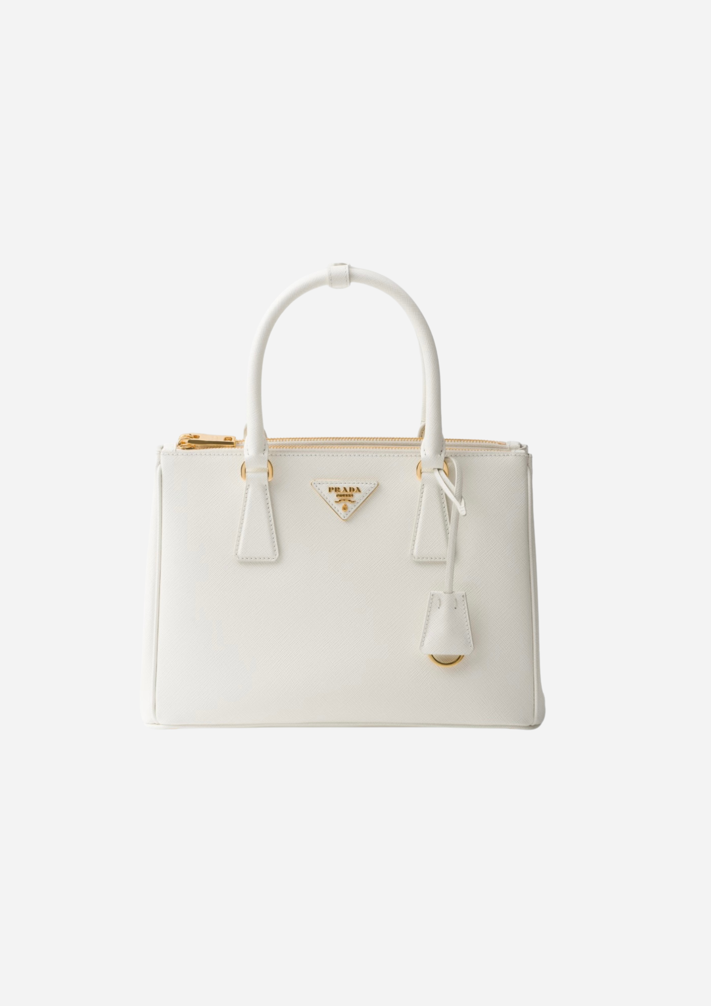 SAC PRADA GALLERIA PETIT EN SAFFIANO BLANC