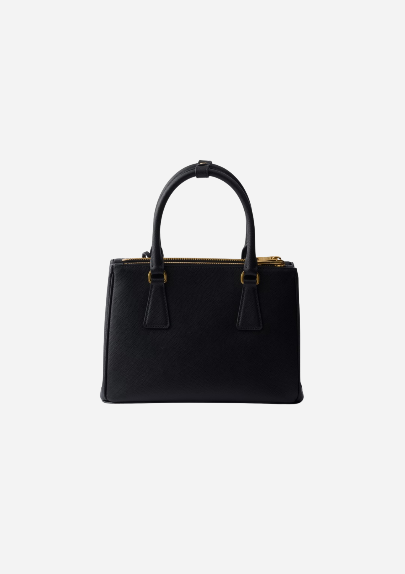 BOLSA PRADA GALLERIA MEDIANA EN SAFFIANO NEGRO