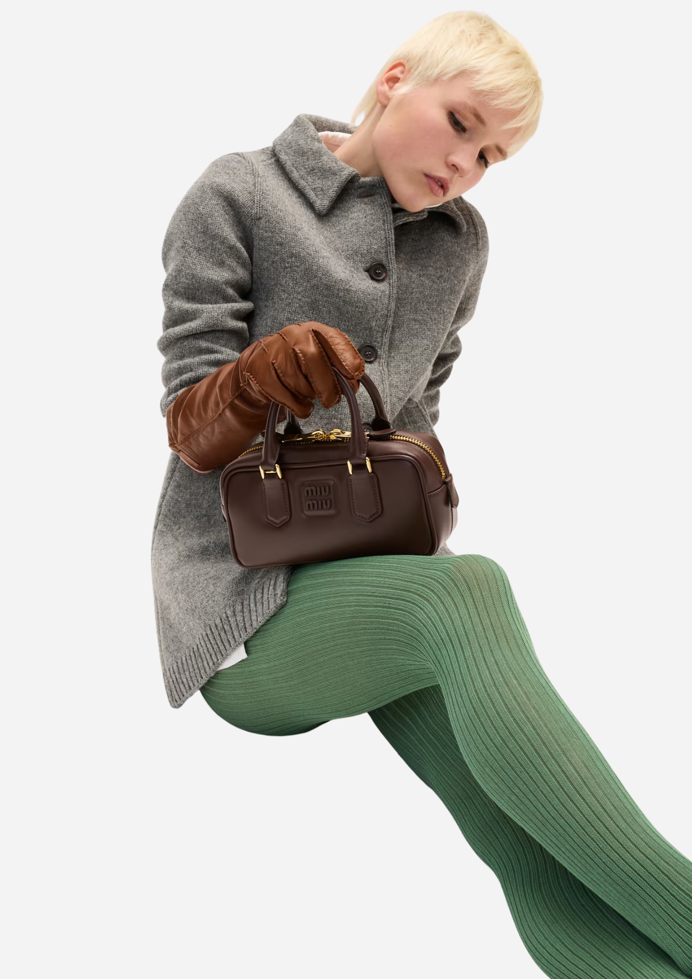 MIU MIU BOLSO ARCADIE REGULAR DE PIEL RADICA