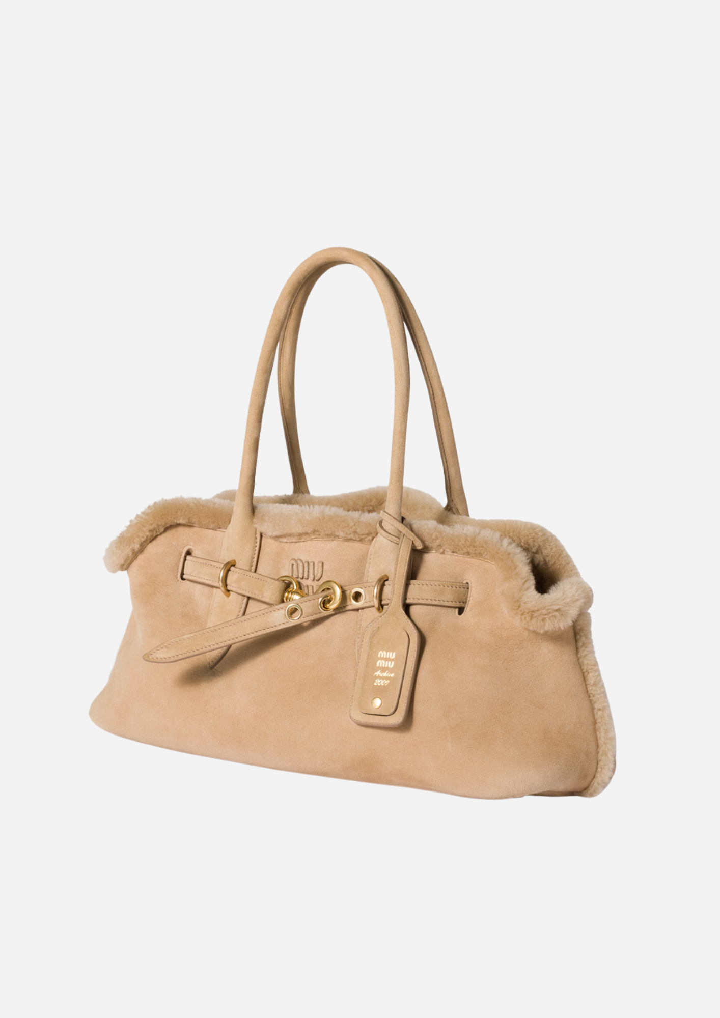 MIU MIU TAS AVENTURE IN MONTONE