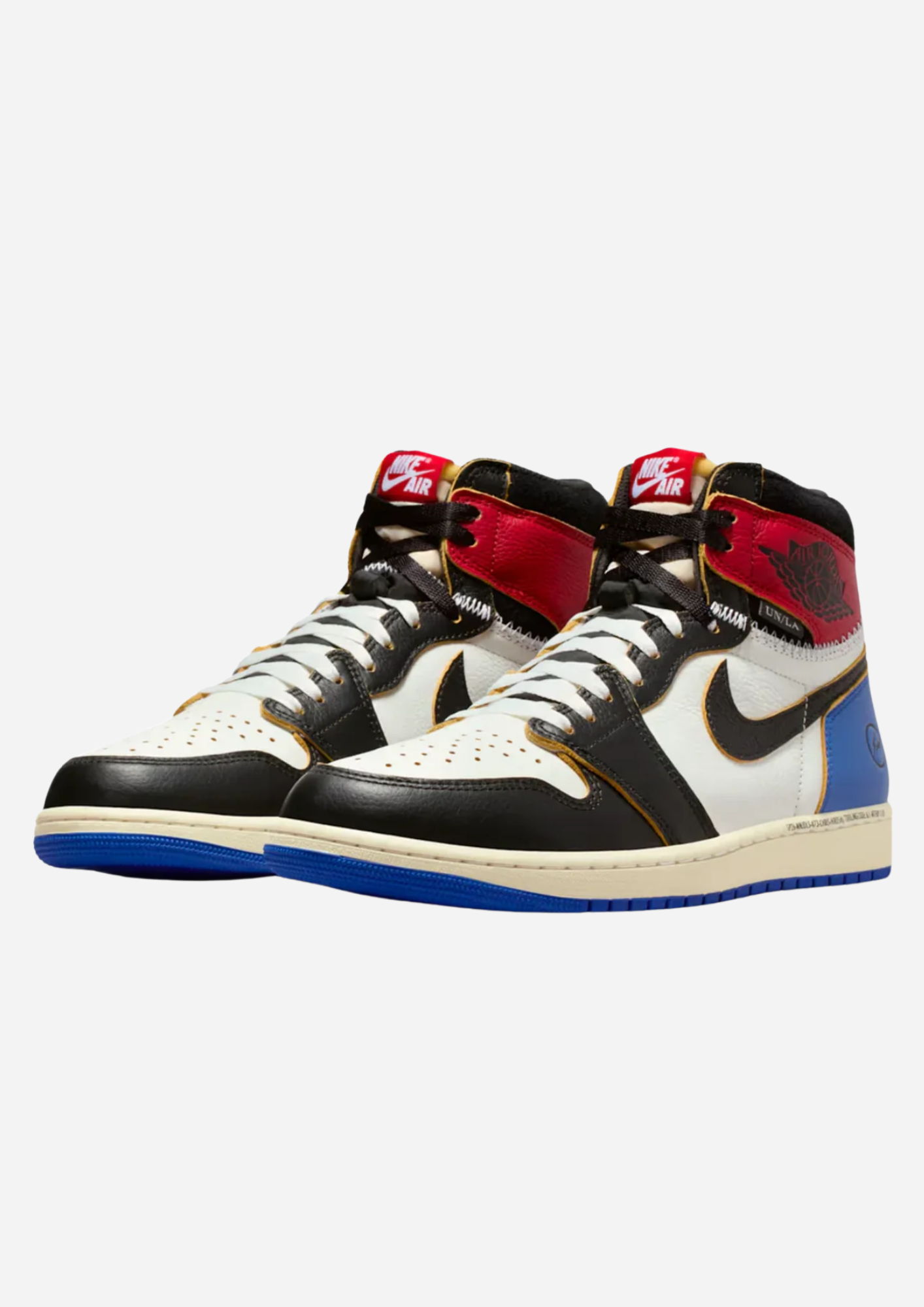 AIR JORDAN 1 RETRO HIGH OG SP FRAGMENT X UNION LA VARSITY RED SPORT ROYAL