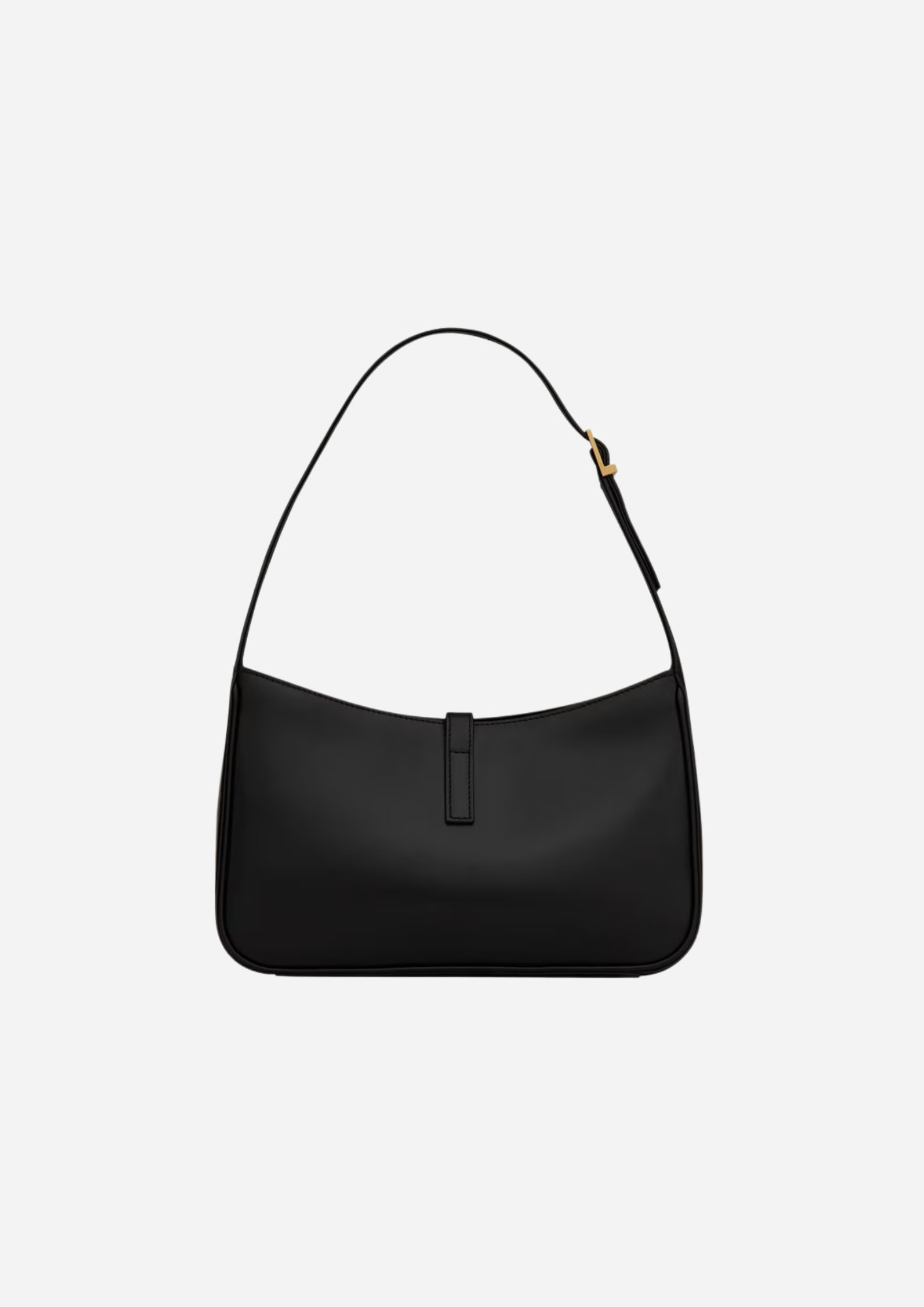 SAINT LAURENT BORSA LE 5 À 7 IN PELLE LISCIA NERA