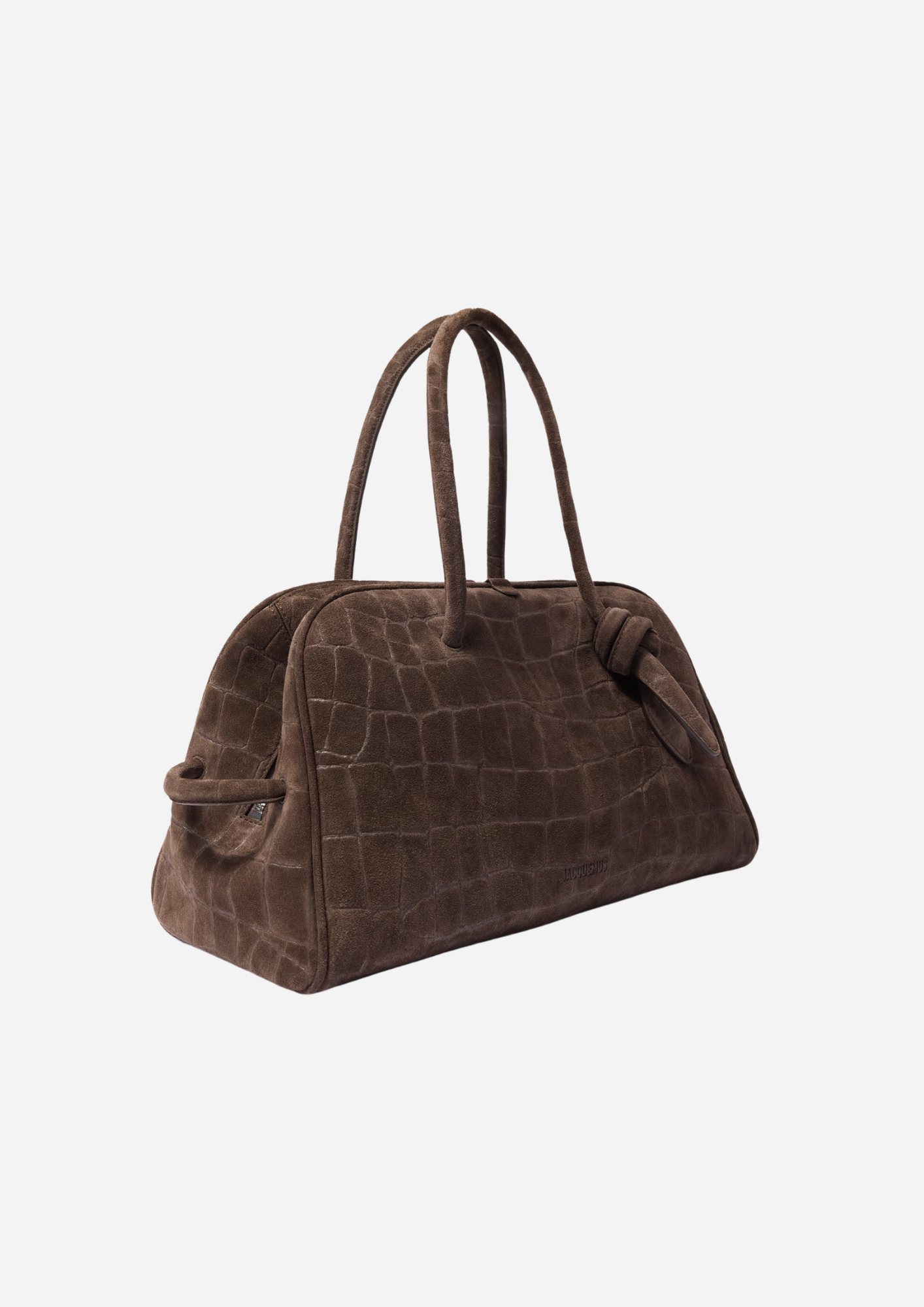 Jacquemus Turismo la Croisiere Dark Brown Croco