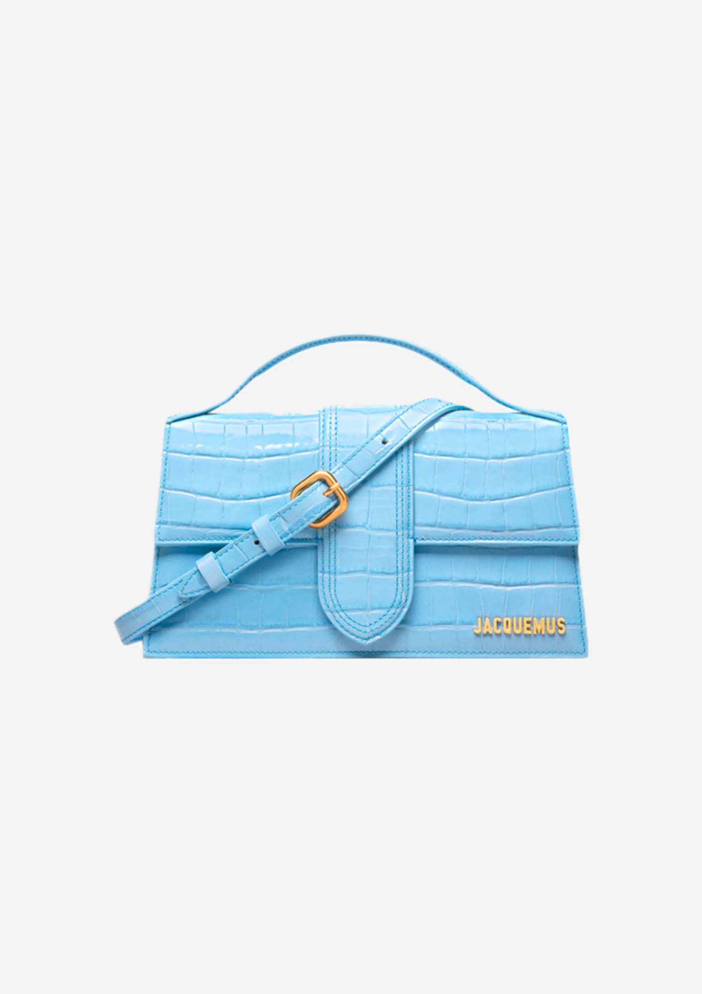 JACQUEMUS DEN STORE BAMBINO KROKODILLE BLÅ
