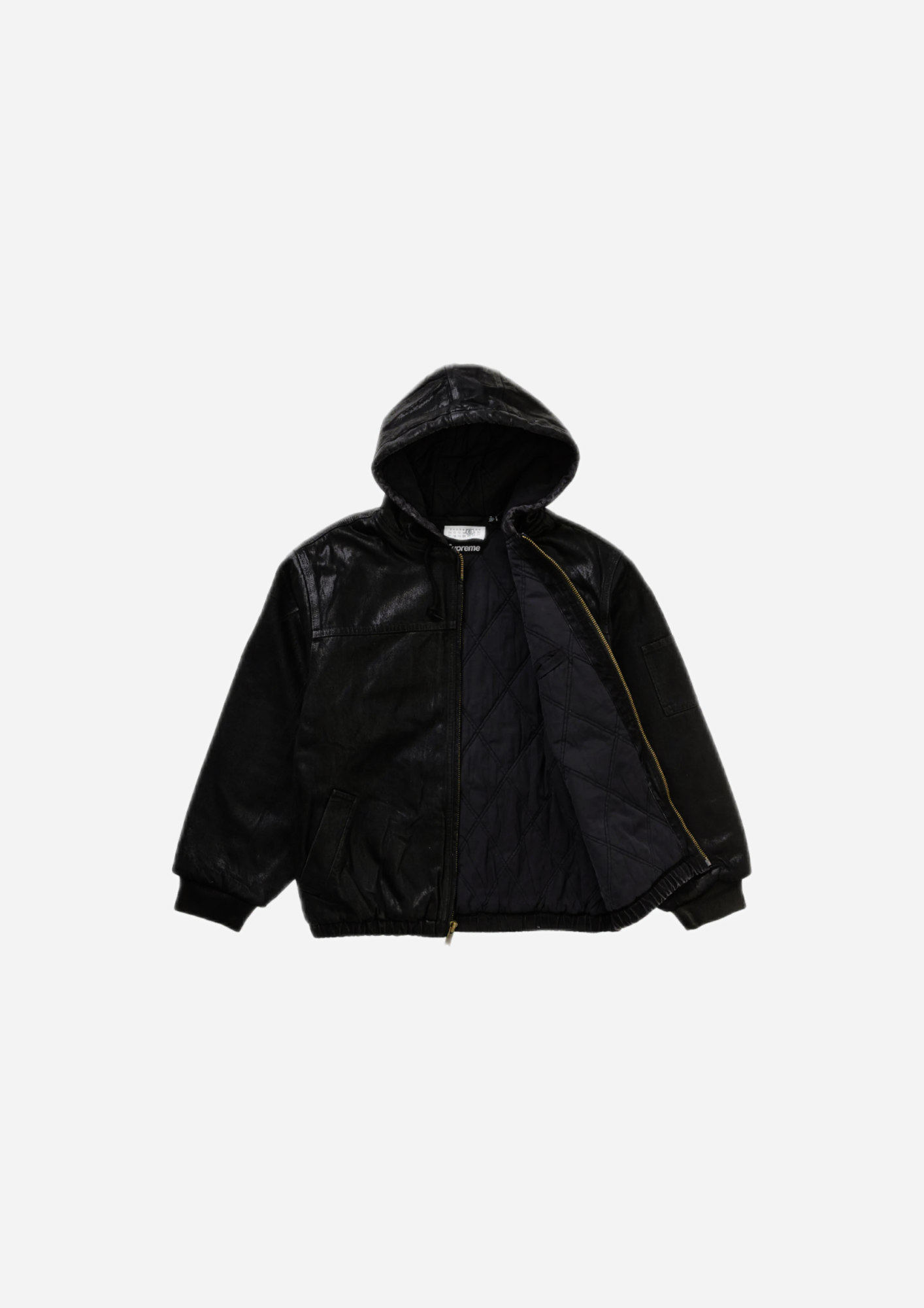 SUPREME MM6 MAISON MARGIELA FOIL HOODED WORK JACKET
