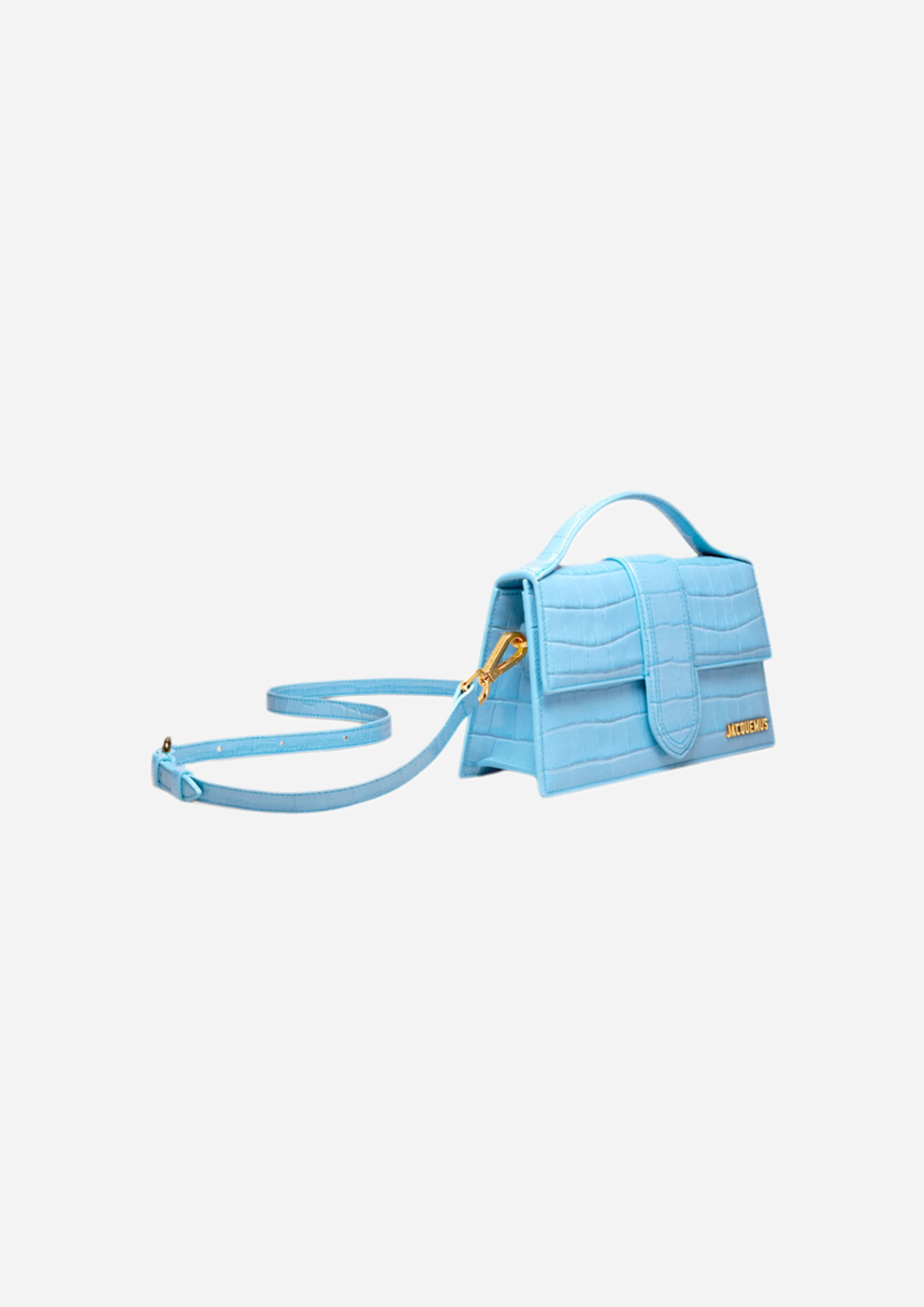 JACQUEMUS DEN STORE BAMBINO KROKODILLE BLÅ
