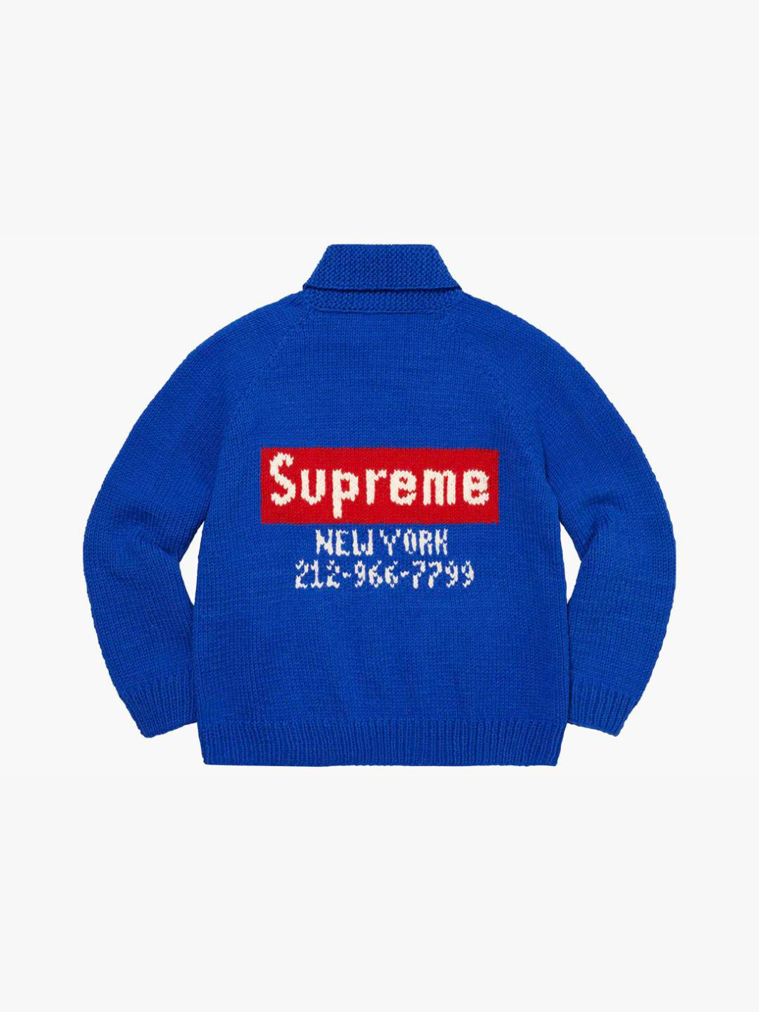 SUPREME COWICHAN SWEATER ROYAL