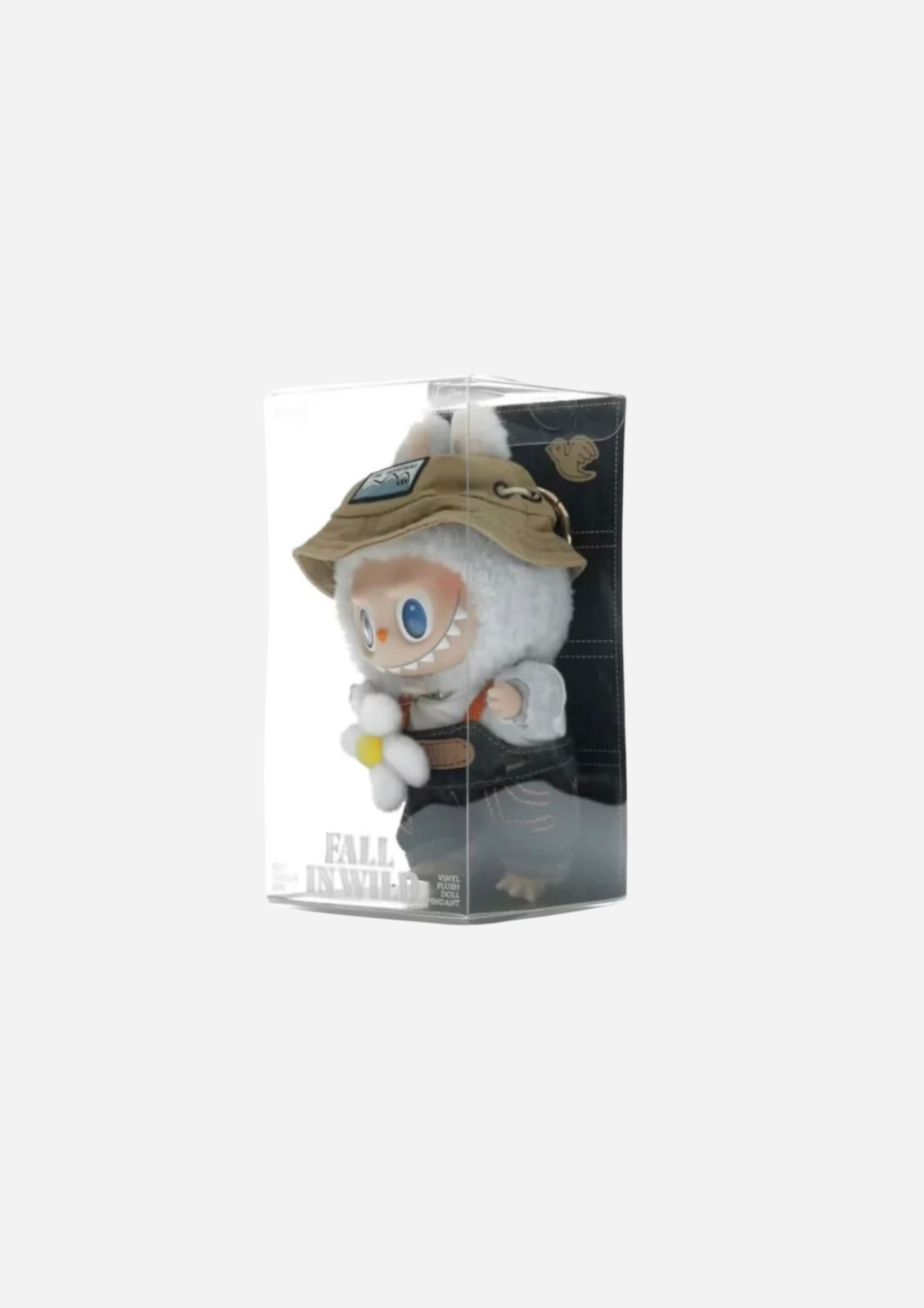 POP MART LABUBU LOS MONSTRUOS CAEN EN PELUCHE DE VINILO SALVAJE 1 DE 1