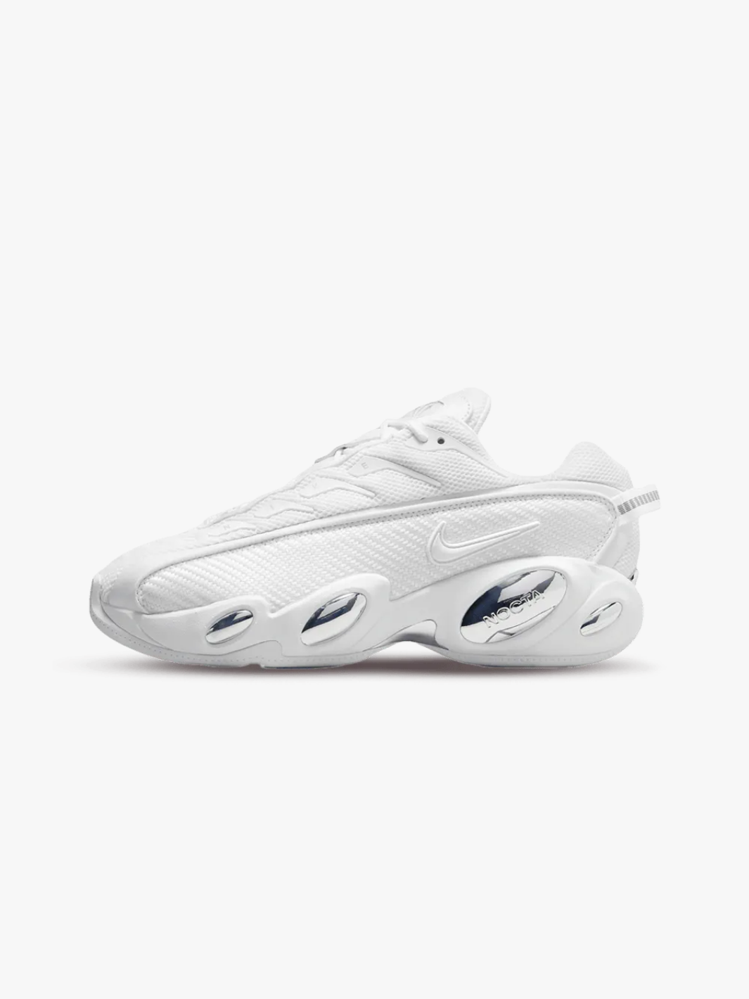 NIKE GLIDE X NOCTA WHITE CHROME