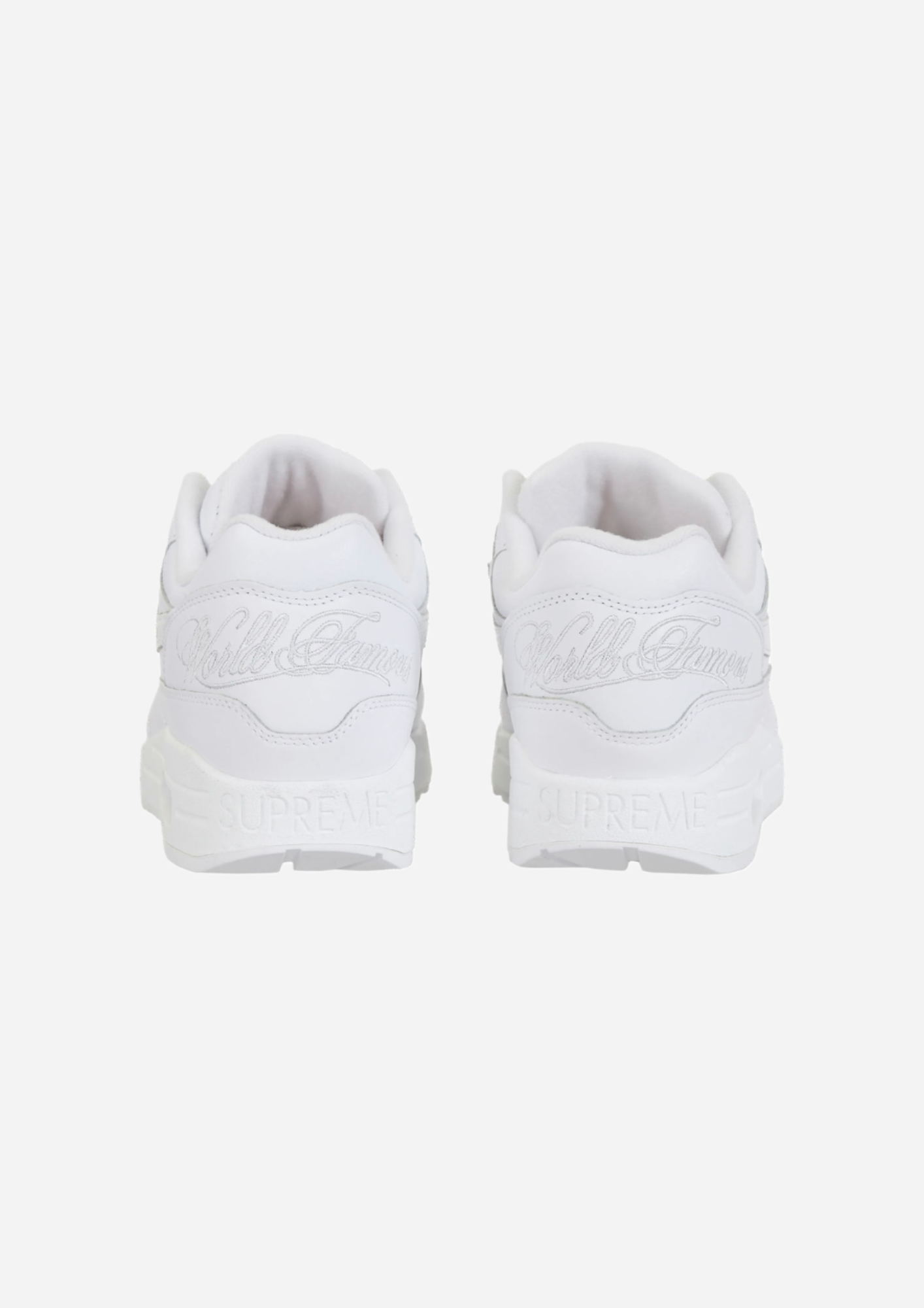 NIKE AIR MAX 1 '87 SP SUPREME TRIPLE WHITE