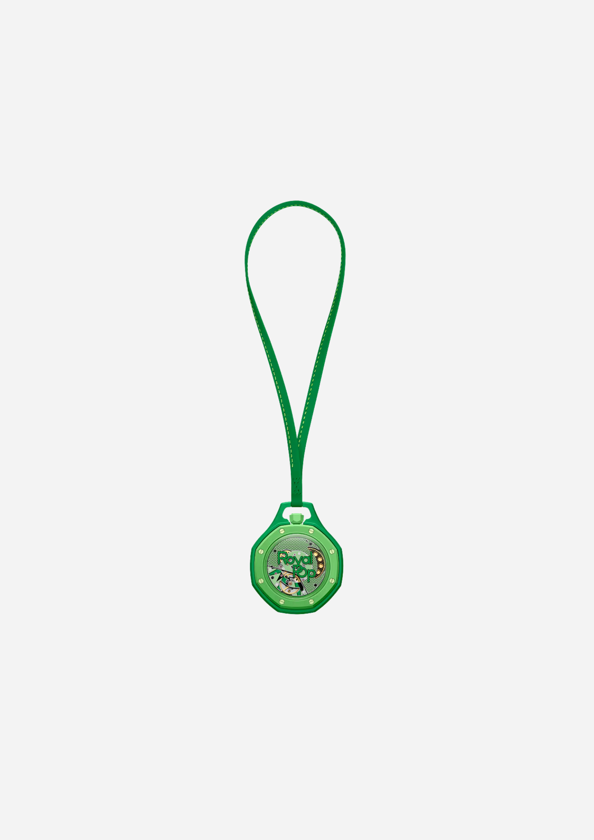 Audemars Piguet x Swatch Royal Pop GREEN EIGHT, vista posteriore