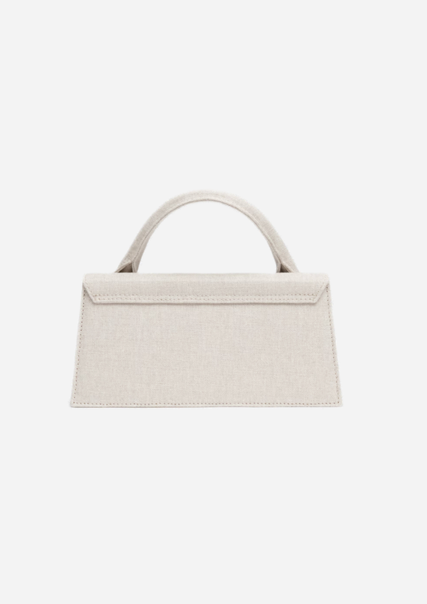 Jacquemus Le Chiquito Long Greige Chiaro, vista posteriore