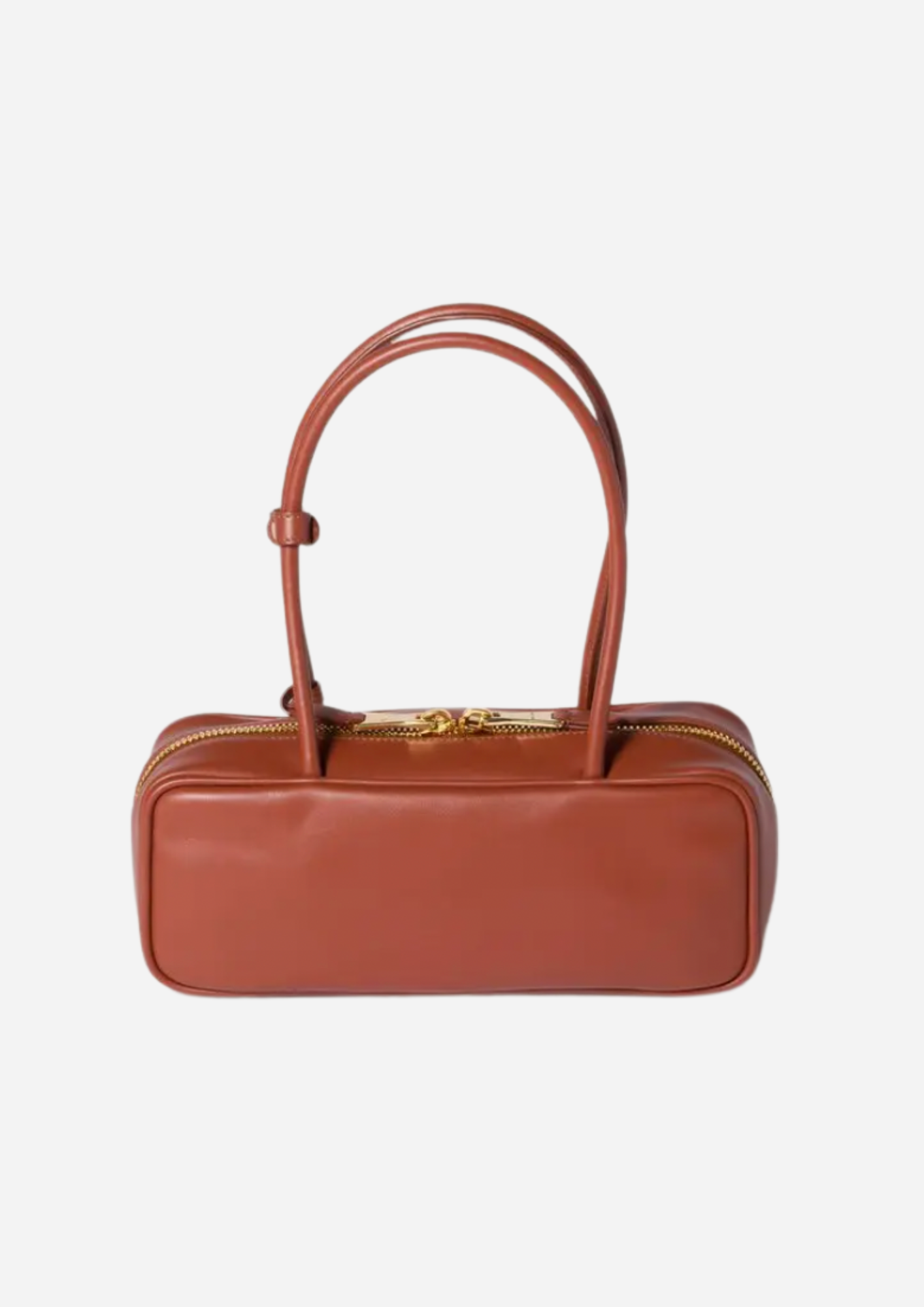 Miu Miu Beau Piccola in Pelle Rust | MilanoMarktPlace