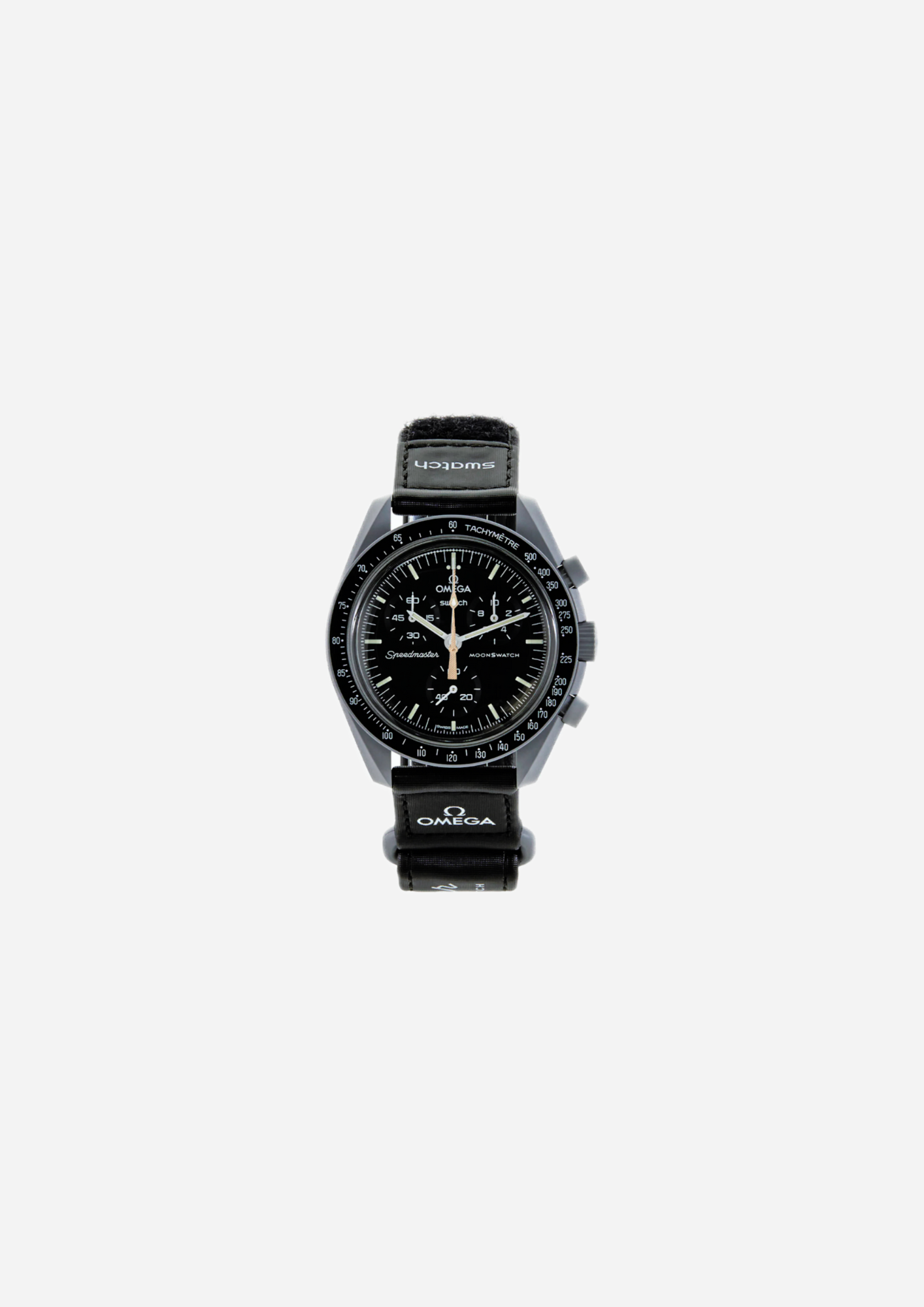 OMEGA x Swatch MoonSwatch Moonshine Gold Beaver Moon SO33M102-111 vista frontale