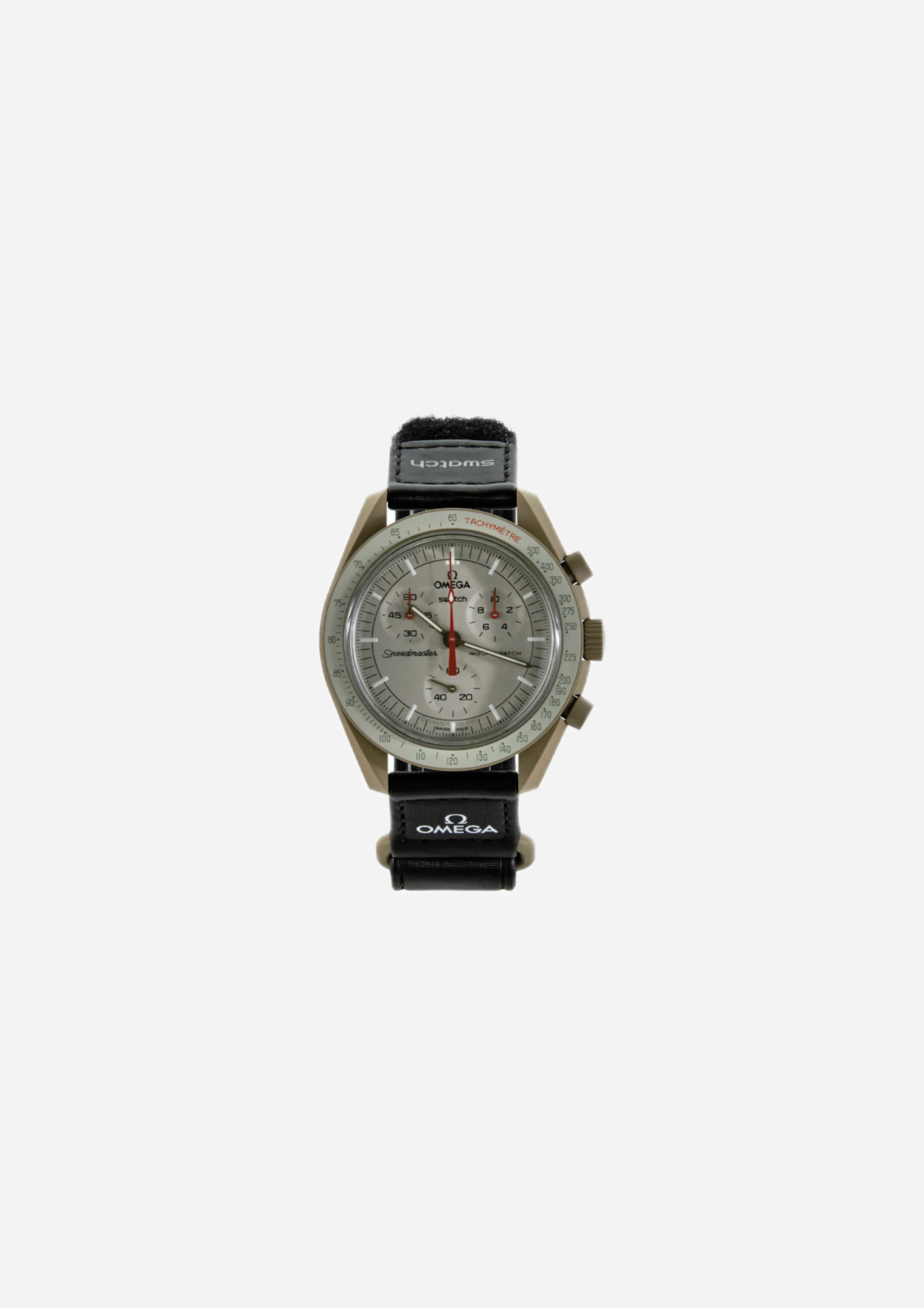 OMEGA x Swatch MoonSwatch Mission to Jupiter SO33C100 vista frontale