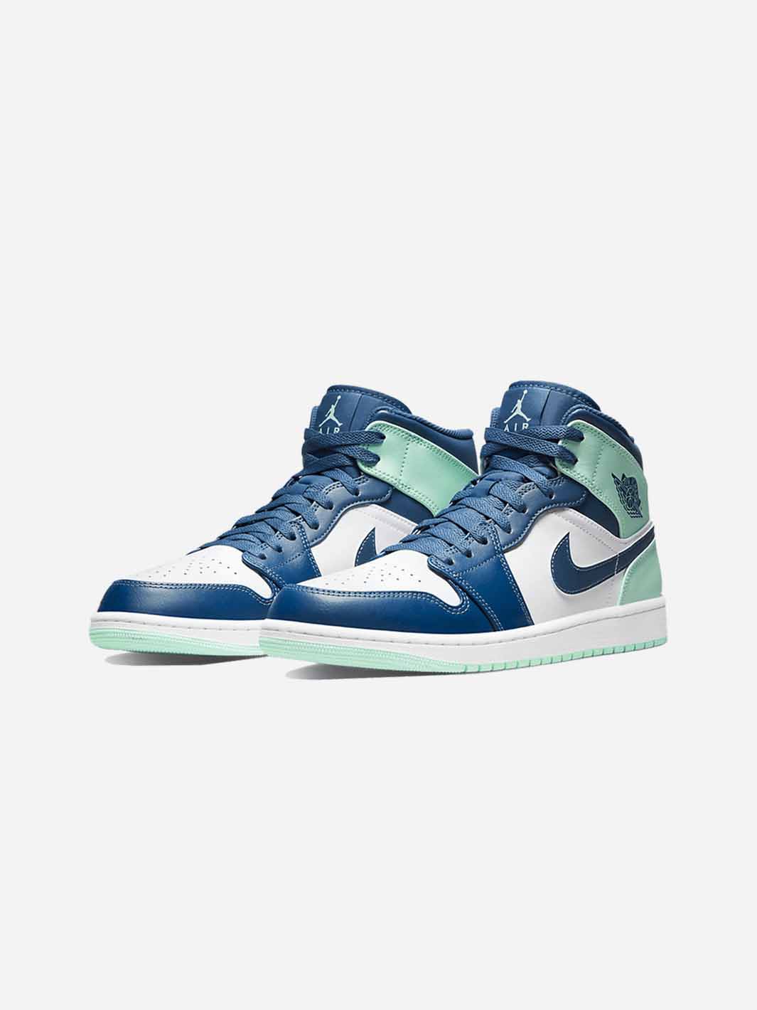 JORDAN 1 MID MYSTIC NAVY MINT