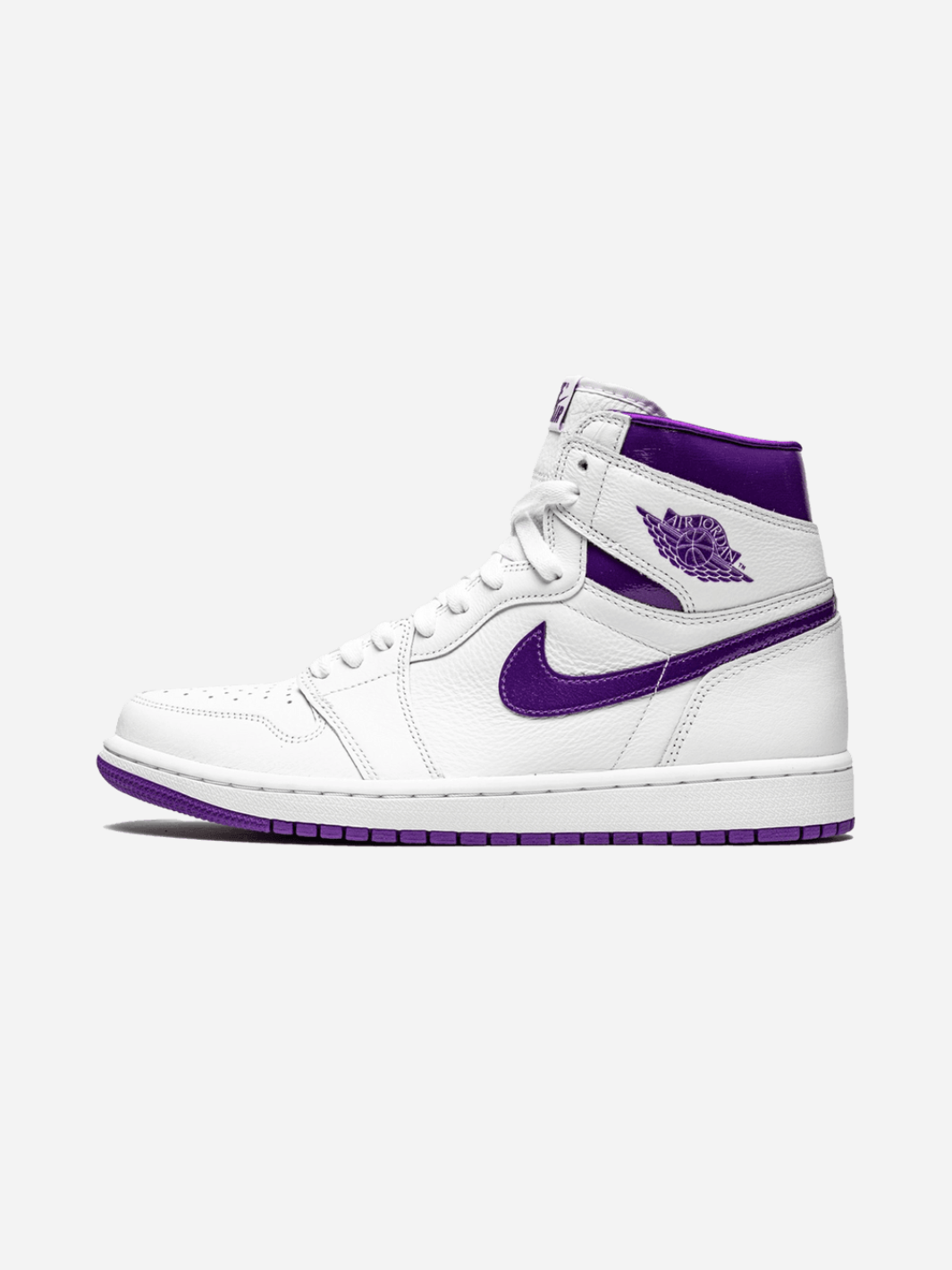JORDAN 1 HIGH LILLA HVID