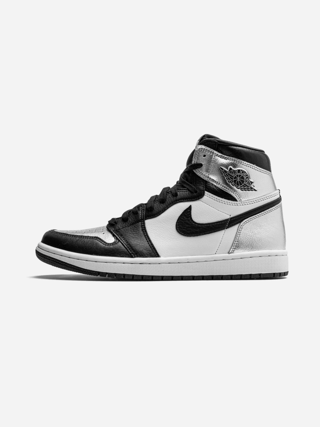 JORDAN 1 ALTA CON PUNTERA PLATEADA