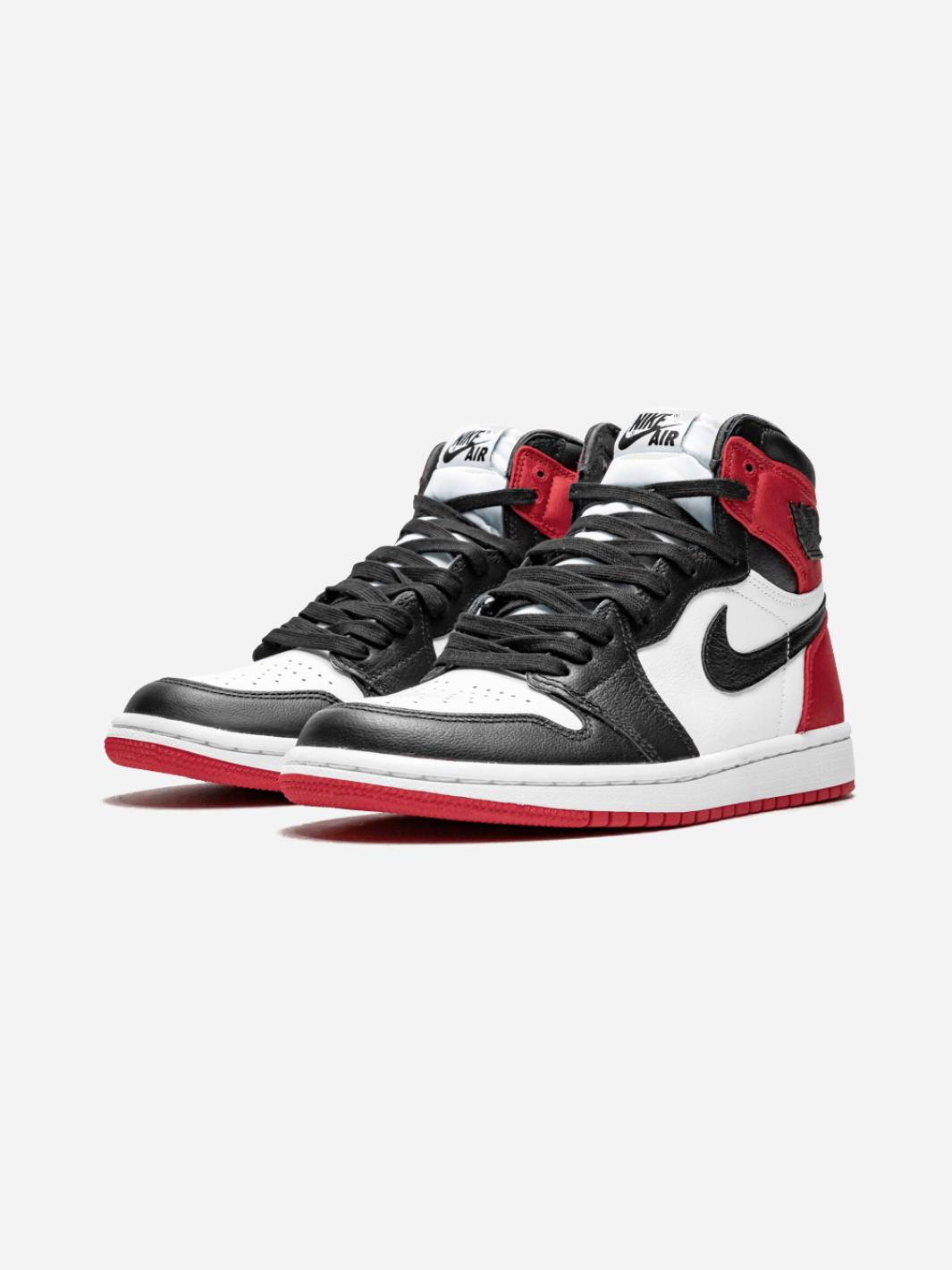 JORDAN 1 HIGH SATIN BLACK TOE