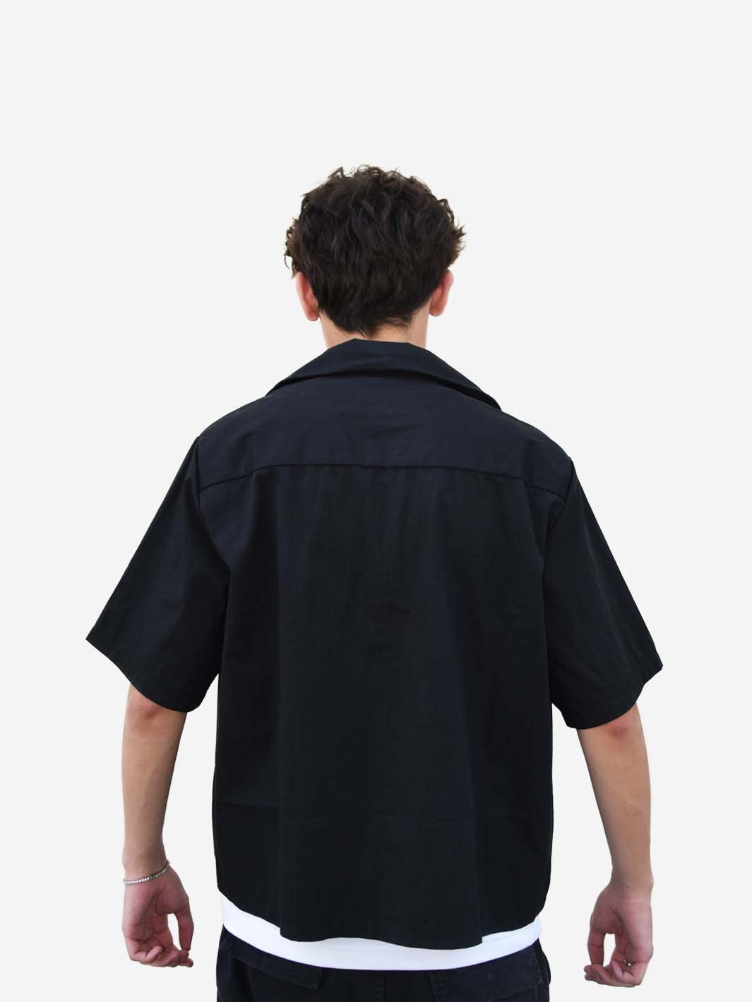 PANTALÓN BRAND X MILANOMARKTPLACE CAMICIA BOWLING NERA