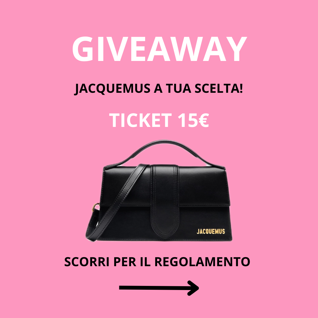 JACQUEMUS A 15€ (GIVEAWAY)