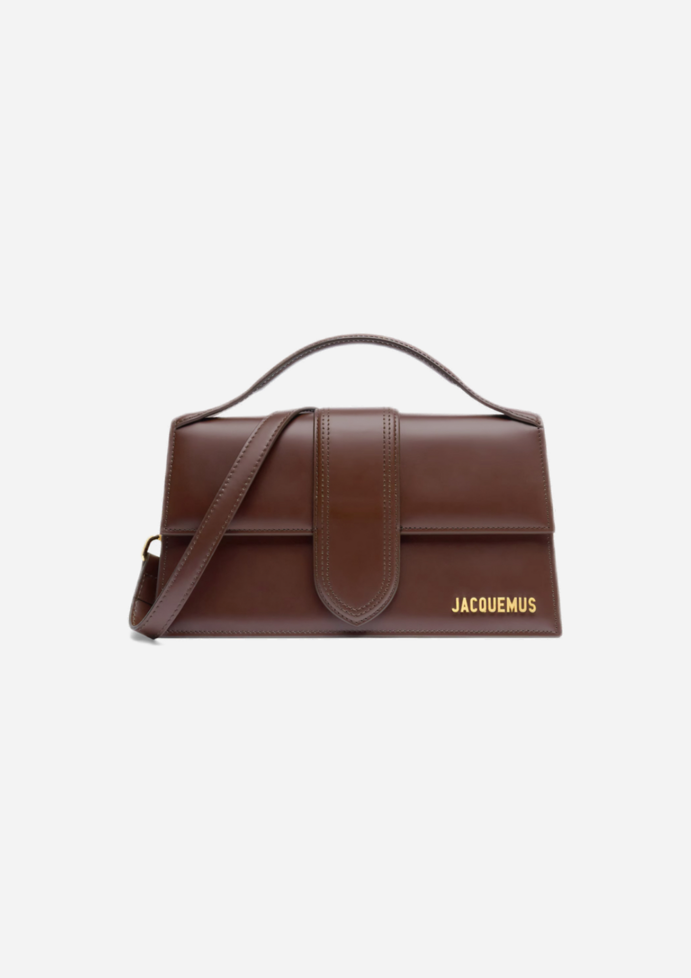 JACQUEMUS GRAND BAMBINO BROWN