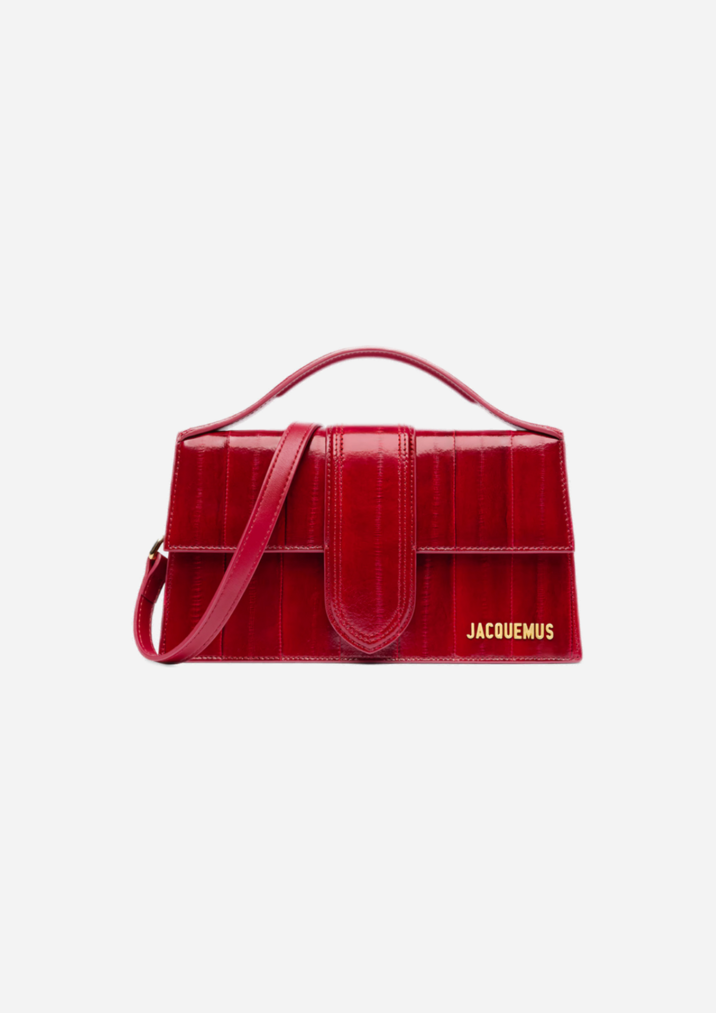 JACQUEMUS GRAND BAMBINO DUNKELROT