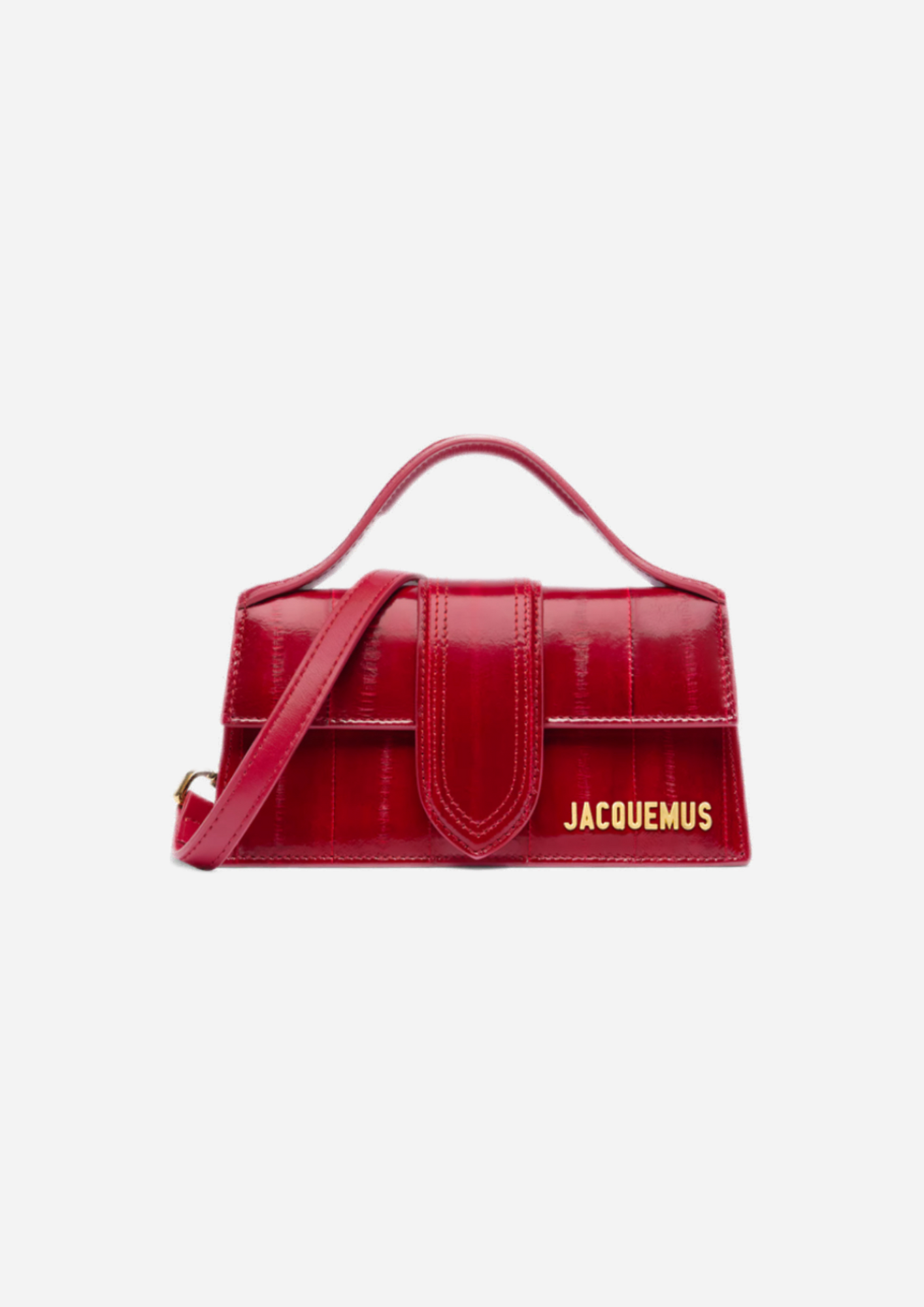 JACQUEMUS LE BAMBINO DARK RED