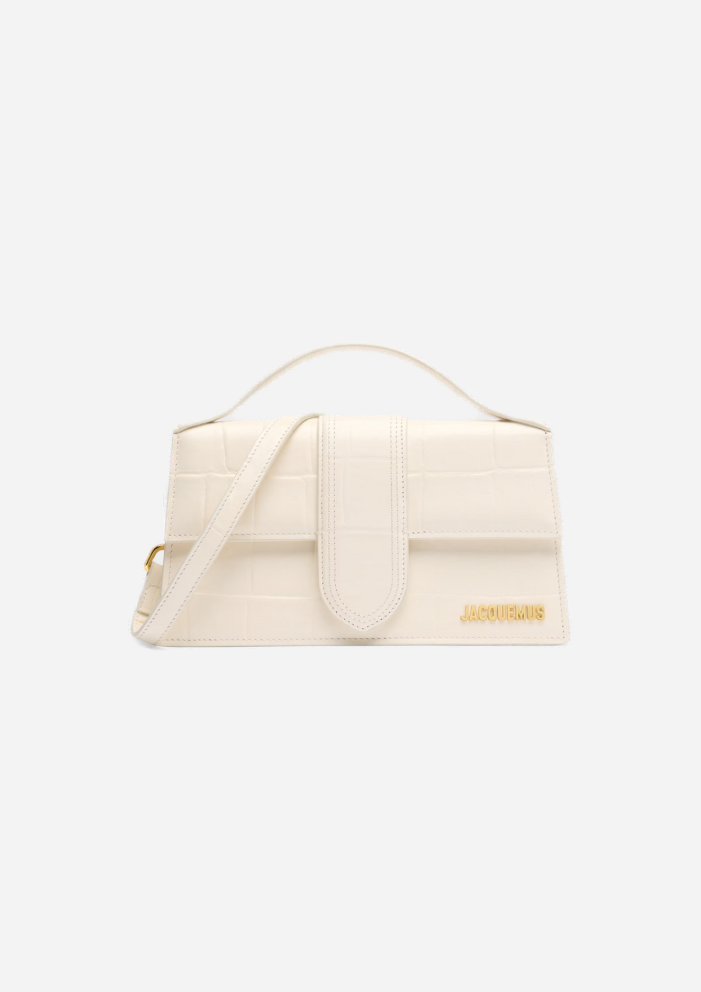 JACQUEMUS GRAND BAMBINO LIGHT IVORY