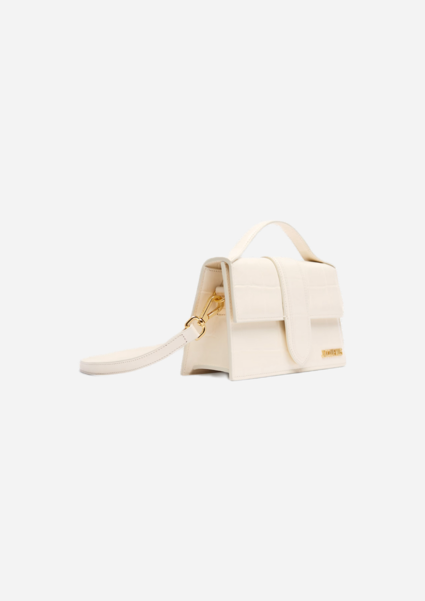 JACQUEMUS GRAND BAMBINO LIGHT IVORY