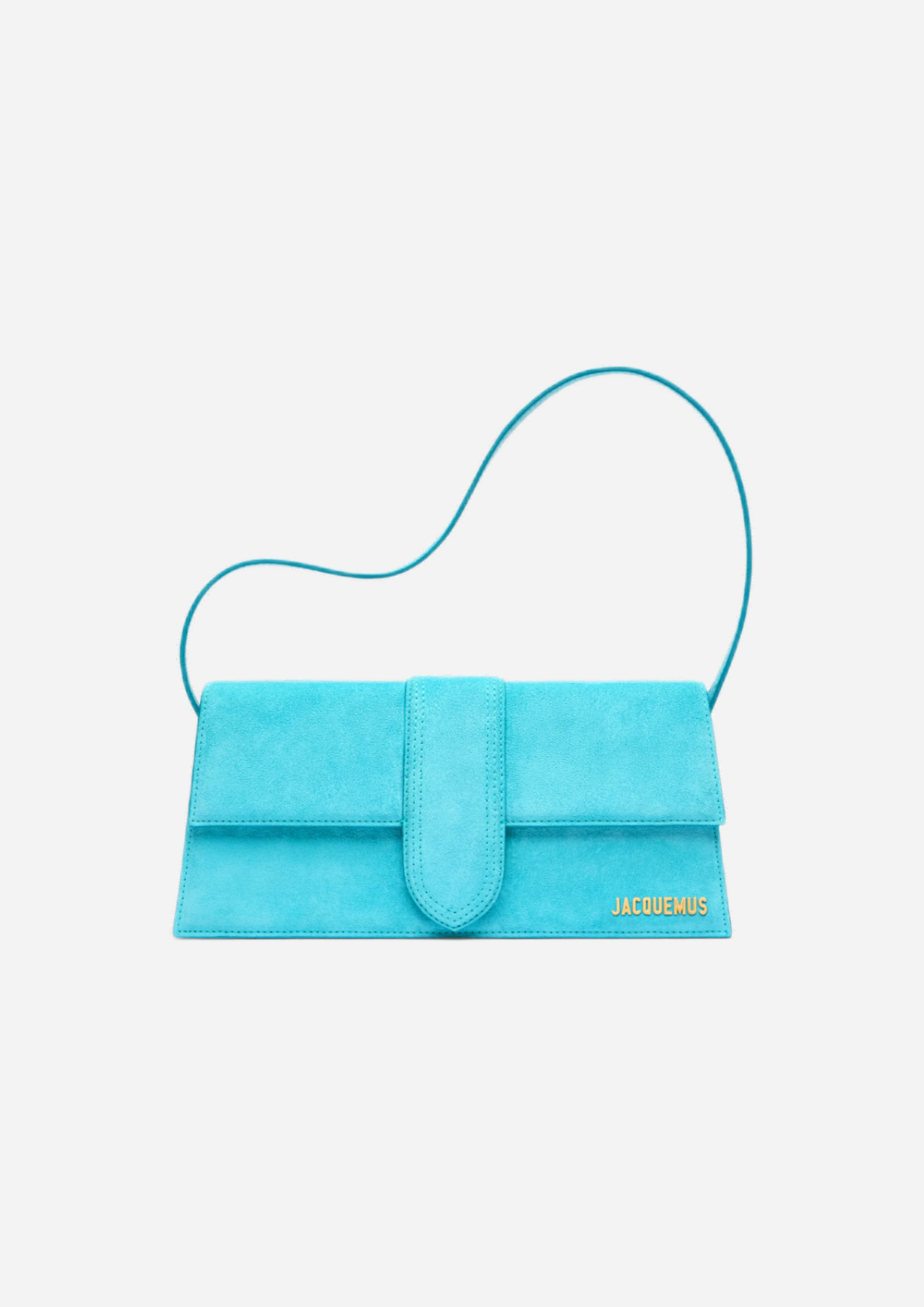 JACQUEMUS BAMBINO LONG LIGHT TURQUOISE