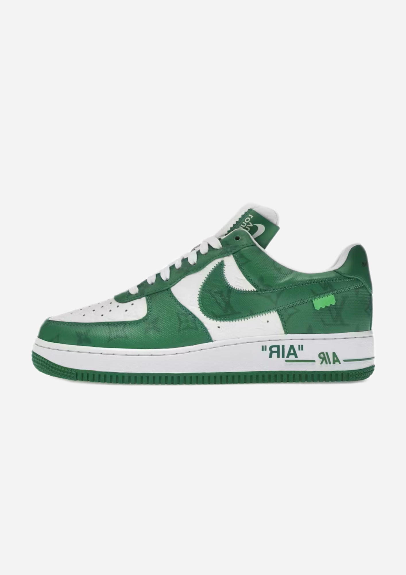 AIR FORCE 1 LOUIS VUITTON AV VIRGIL ABLOH GRÖN