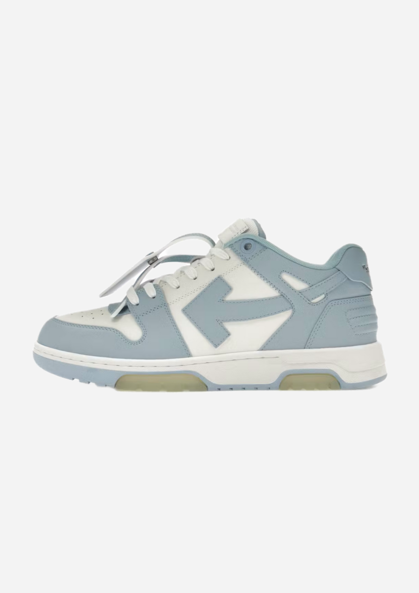 OFF WHITE SNEAKERS OUT OF OFFICE LIGHT BLUE