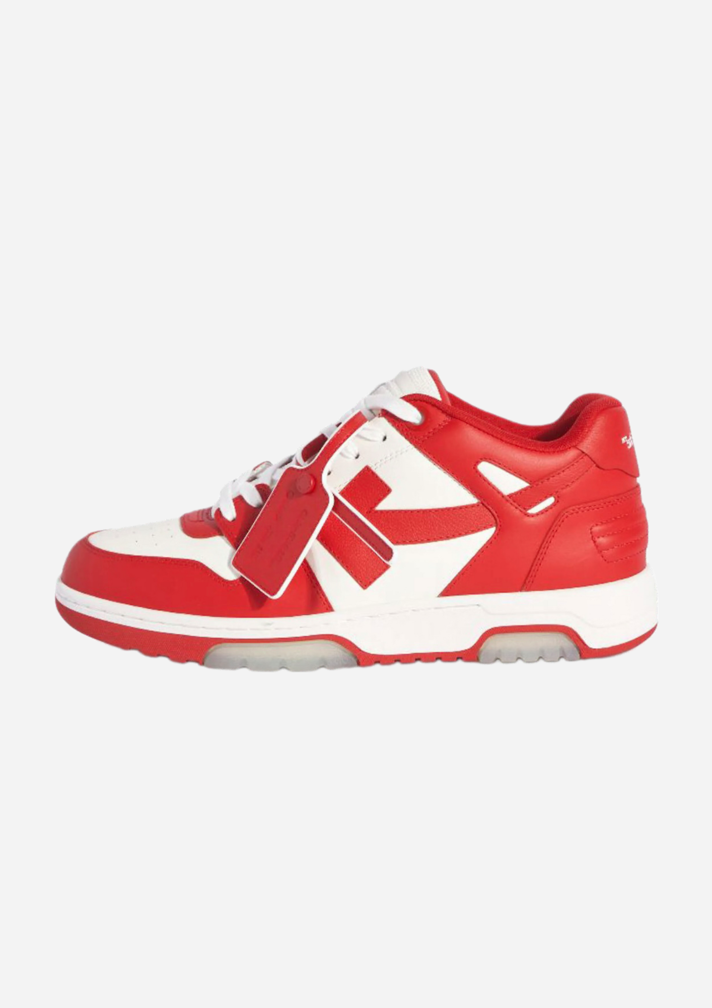 OFF WHITE SNEAKERS OUT OF OFFICE RED