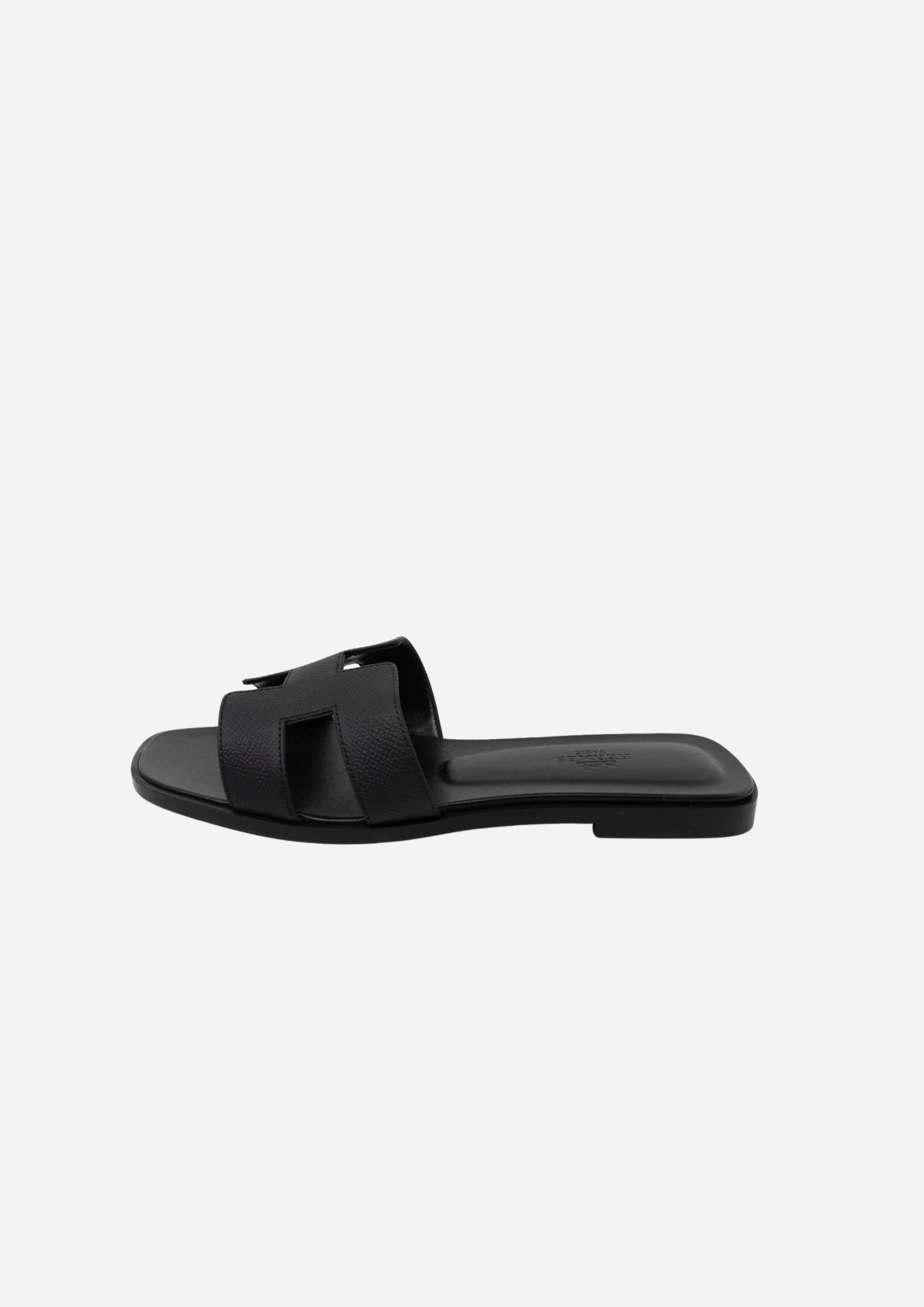 SANDALI HERMÈS ORAN EPSON BLACK