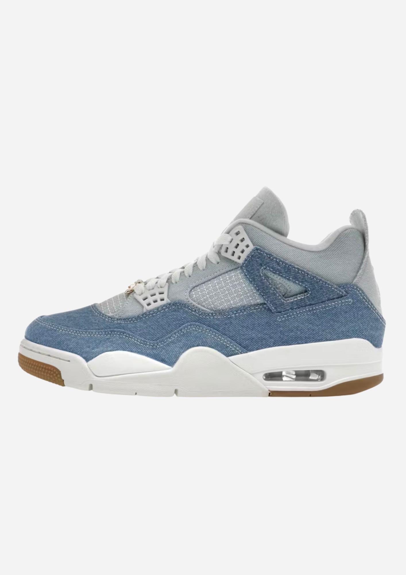 AIR JORDAN 4 RETRO DENIM TEX WORN BLUE WMNS