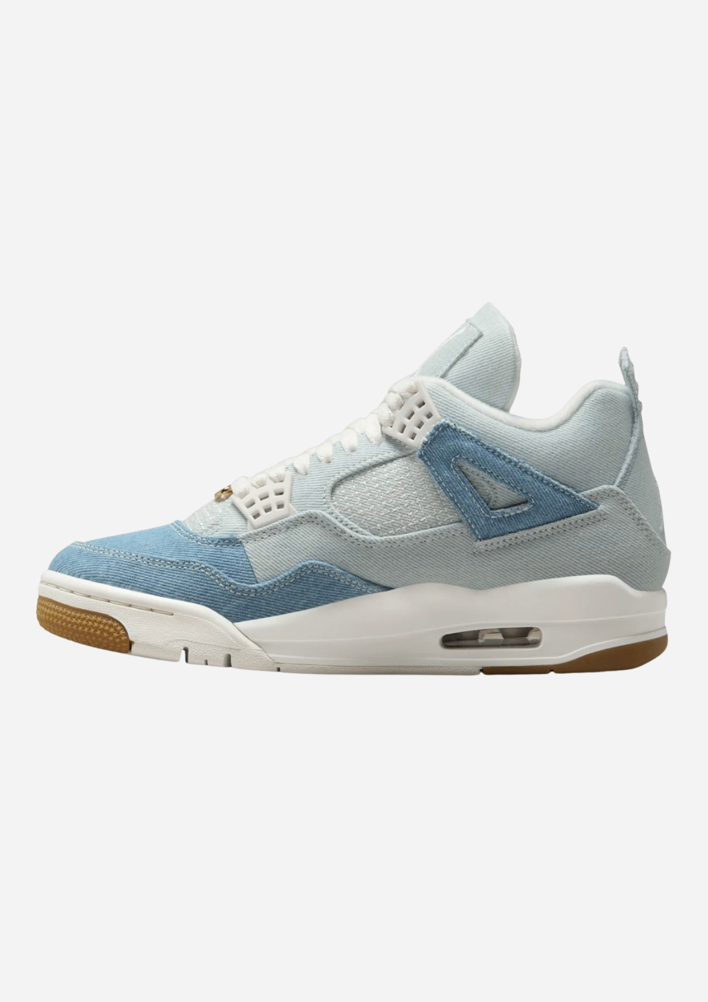 AIR JORDAN 4 RETRO DENIM TEX WORN BLUE WMNS