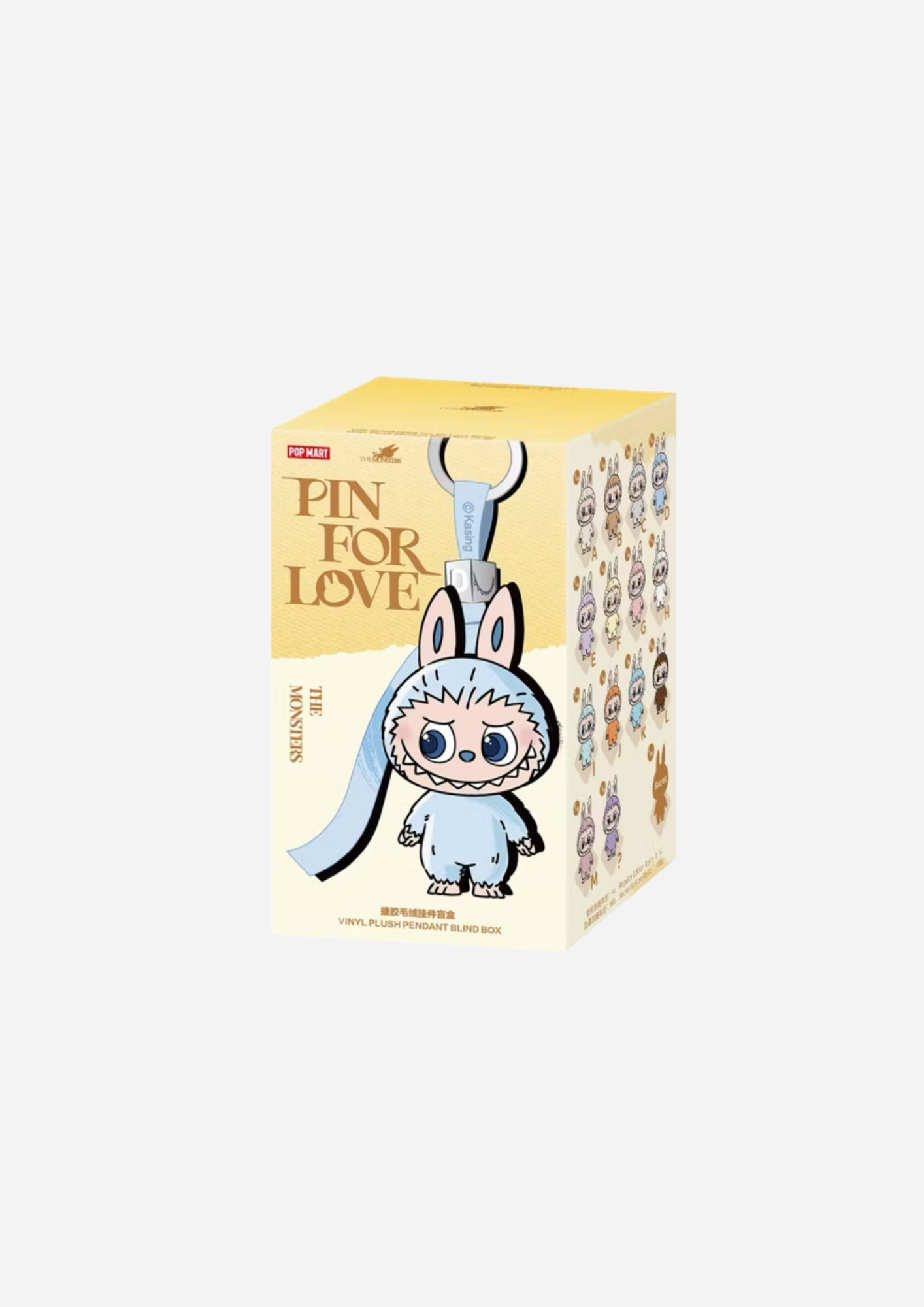 POP MART LABUBU LOS MONSTRUOS PIN PARA EL AMOR (1 CAJA CIEGA) A-M