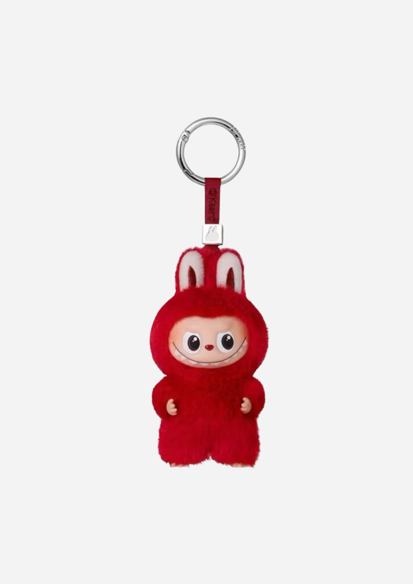 POP MART LABUBU LOS MONSTRUOS PIN PARA LA SERIE AMOR (X) COLGANTE DE PELUCHE DE VINILO 1 DE 1