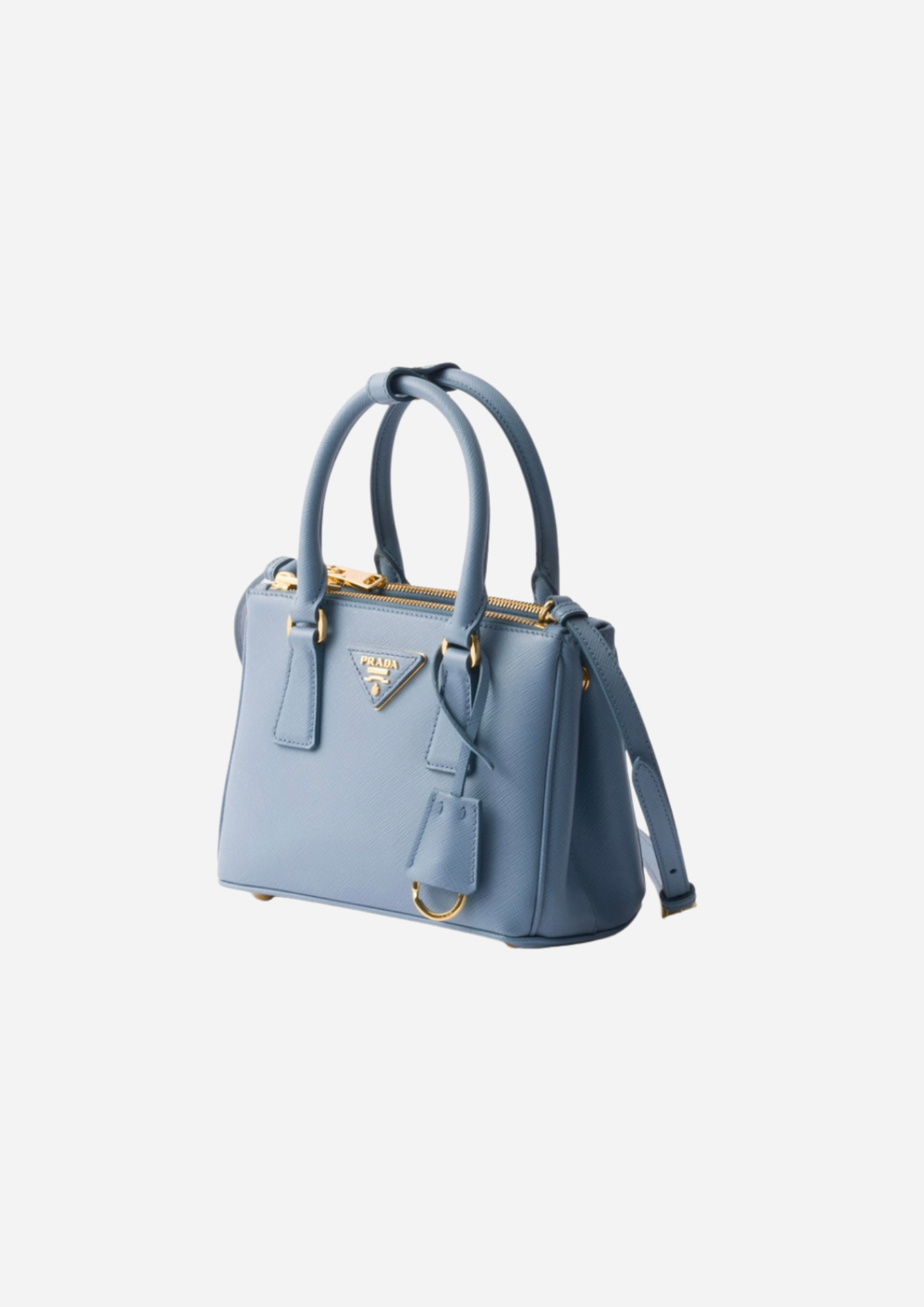 VÄSKA PRADA GALLERIA MINI I SAFFIANO ASTRALE