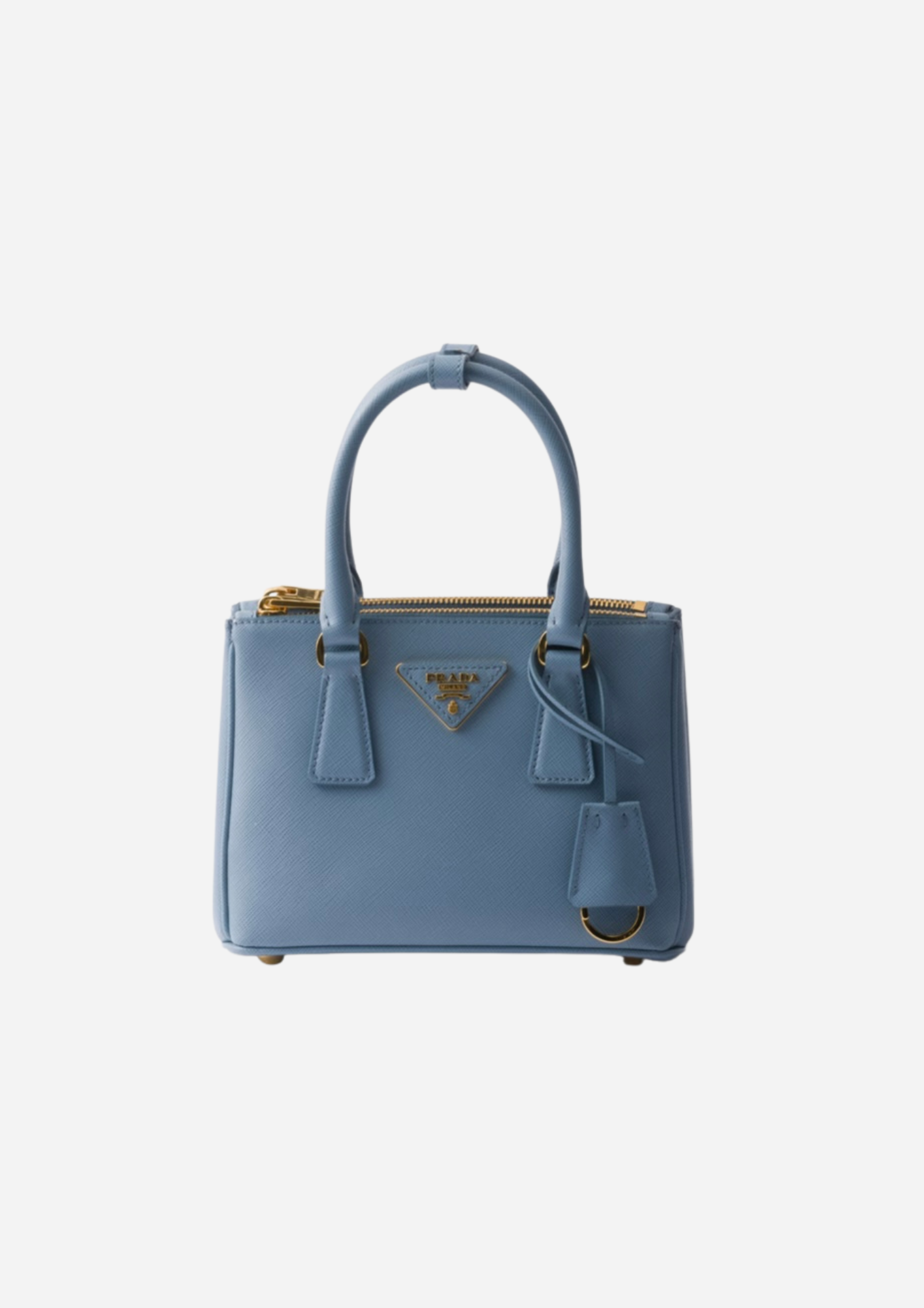 VÄSKA PRADA GALLERIA MINI I SAFFIANO ASTRALE