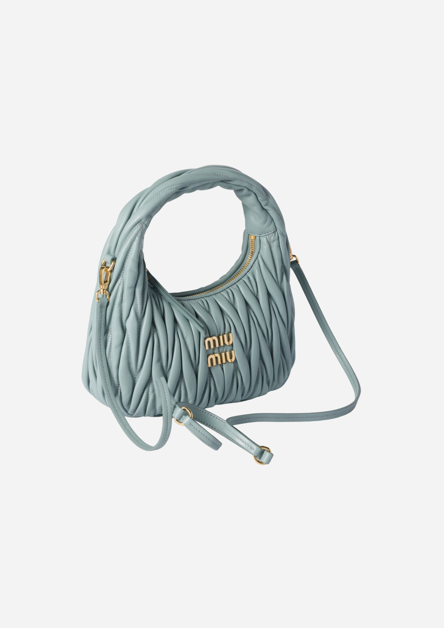 MIU MIU HOBO WANDER SMALL NAPPA MATELASSÉ LINFA