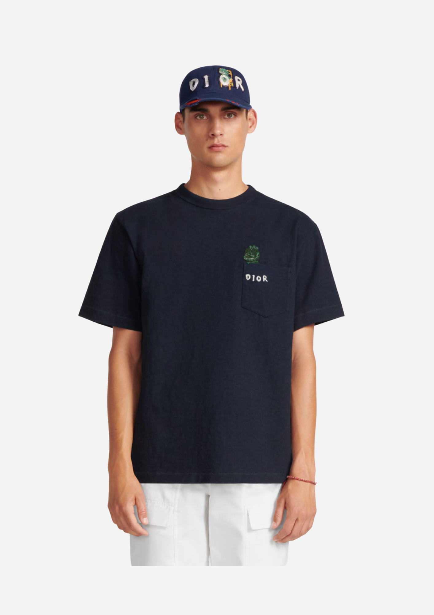 CHRISTIAN DIOR T-SHIRT NAVY