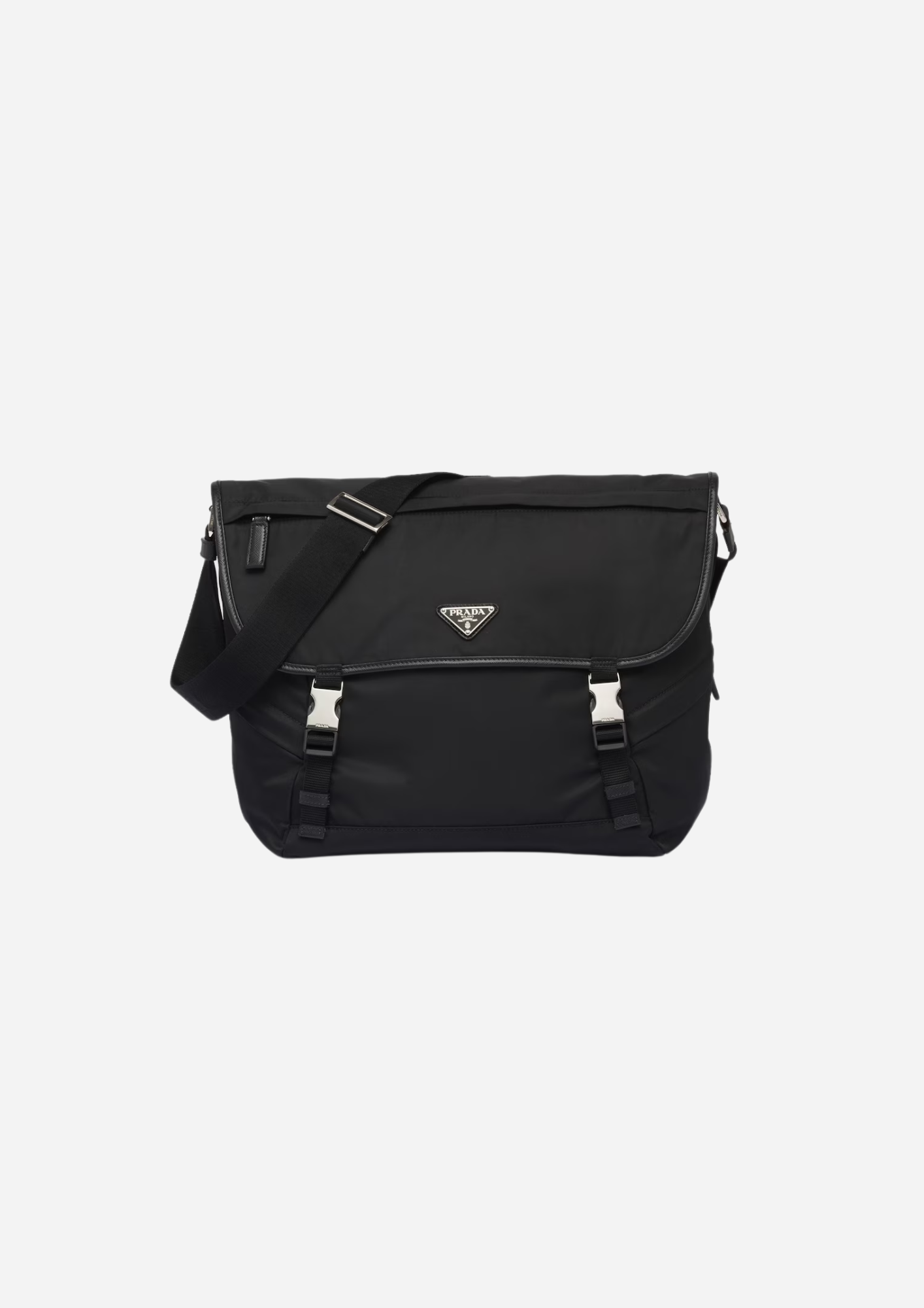 PRADA SAC AVEC BANDOULIÈRE EN RE-NYLON ET SAFFIANO