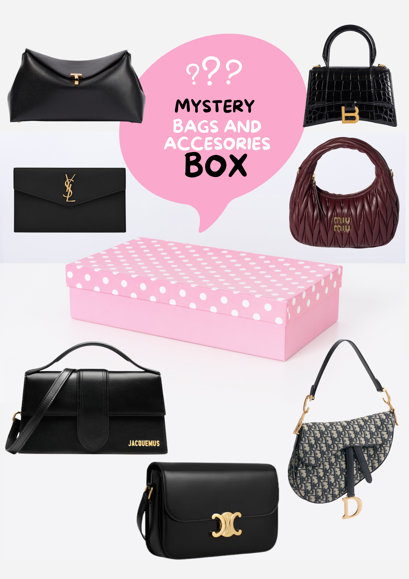 LYXIG MYSTERIELÅDA – Väskor & Accessoarer