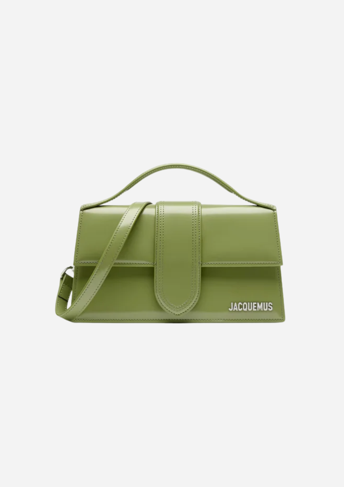 Jacquemus Le Grand Bambino Kaki Argent