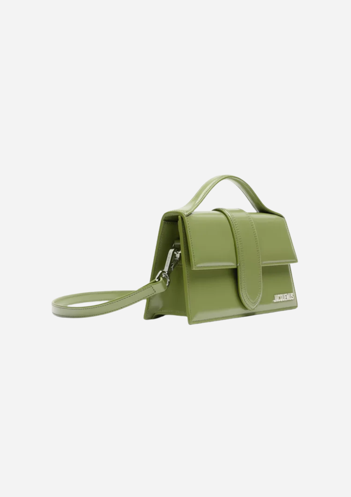 Jacquemus Le Grand Bambino Kaki Argent