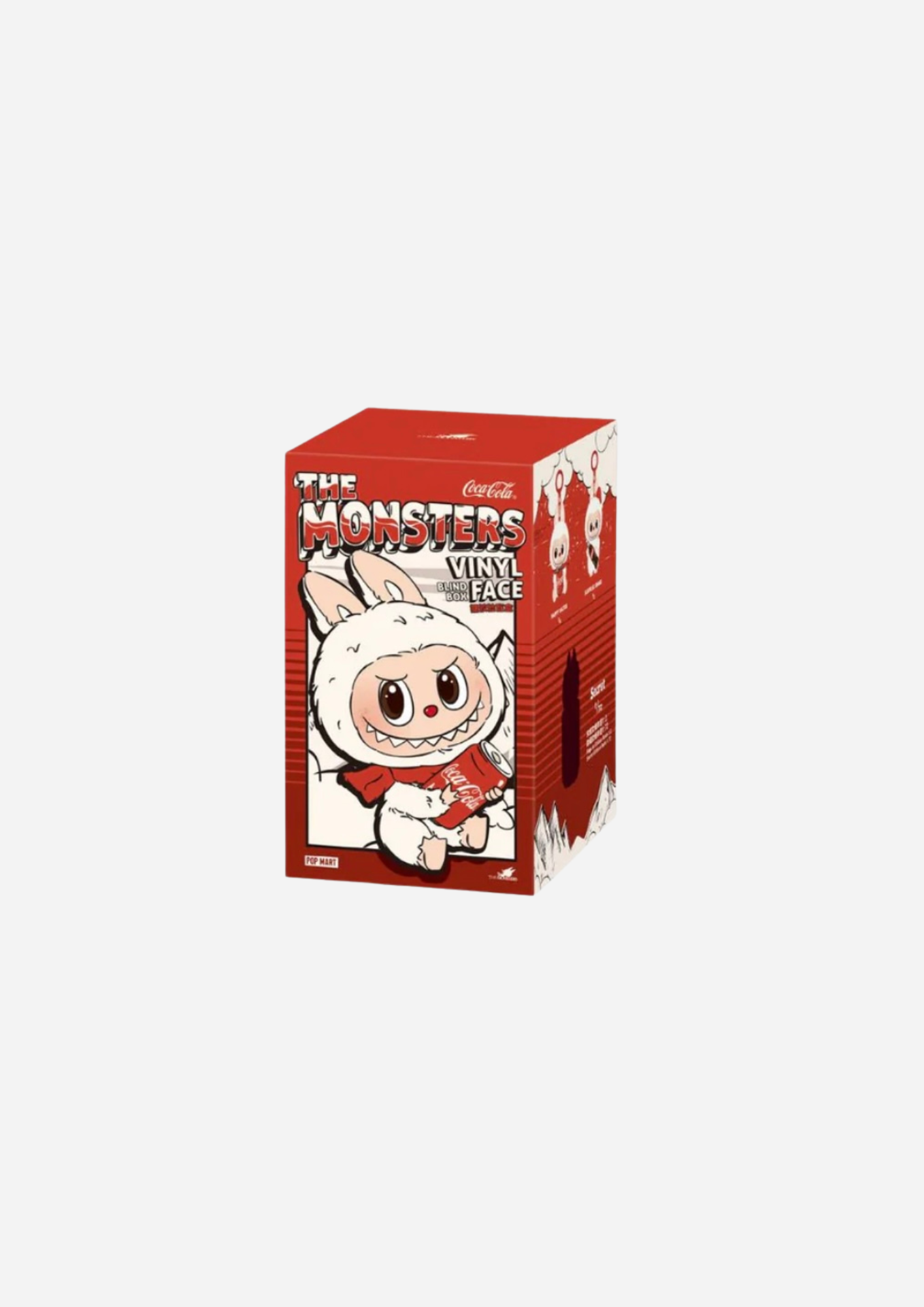 POP MART LABUBU THE MONSTERS SERIE COCA COLA VINILO CARA ÚNICA (1 CAJA CIEGA)
